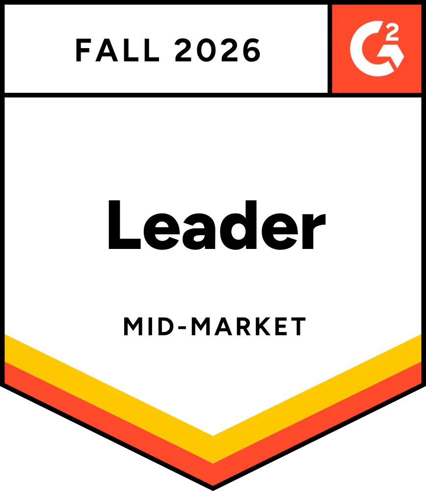 Fall 2026 G2 Mid-Market Leader