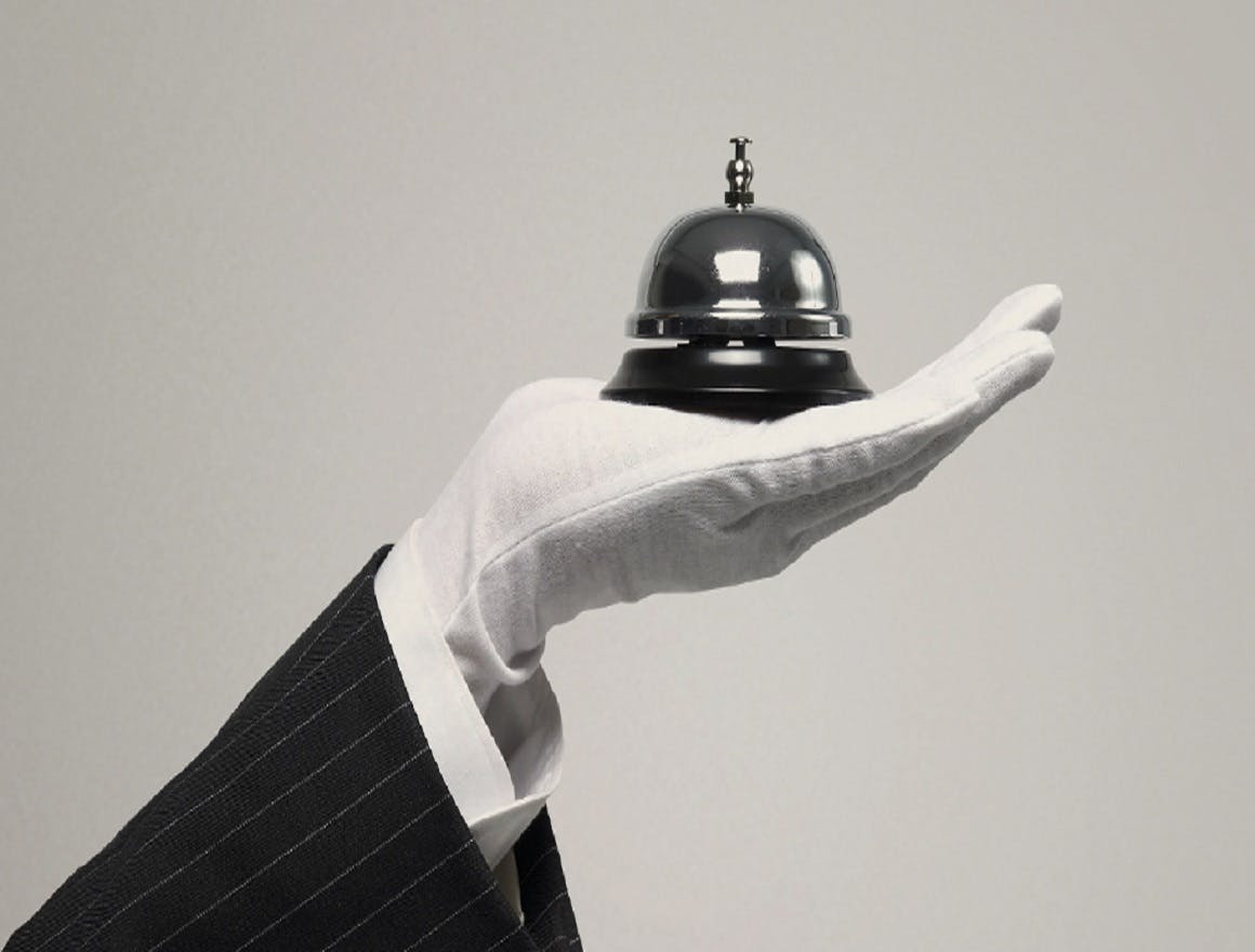 Delivering a white glove experience with contactless concierge services