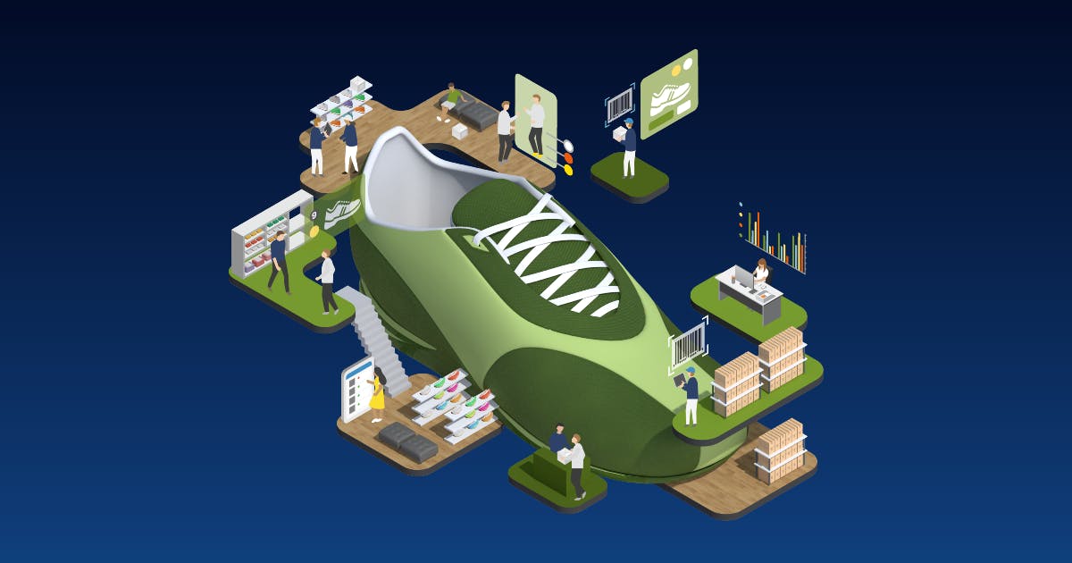 Footwear Retail Platform Runner App RetailOS® Red Ant