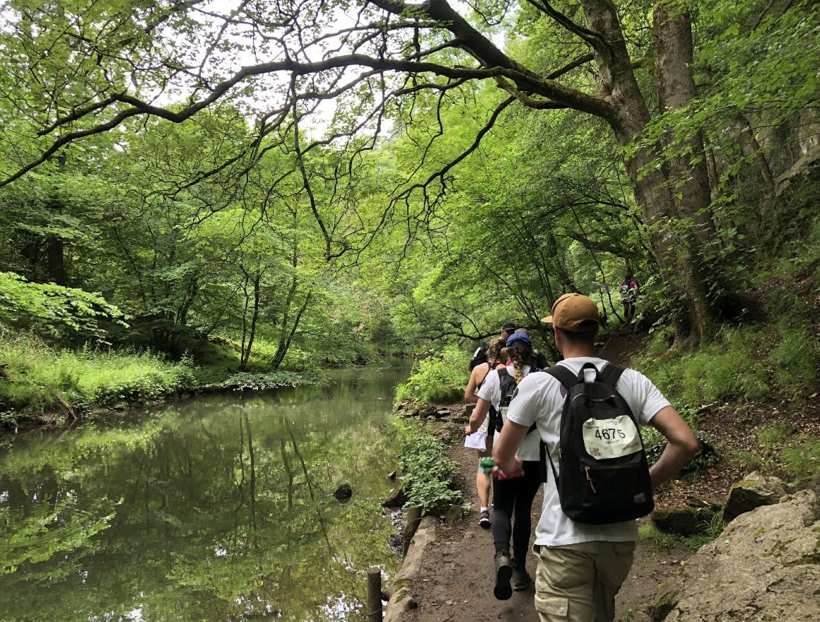 Team PhilANThropy walked 50km across the Peak District to fundraise for PAPYRUS - Preventing Young Suicide