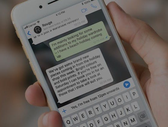 WhatsApp is now available on RetailOS clienteling apps