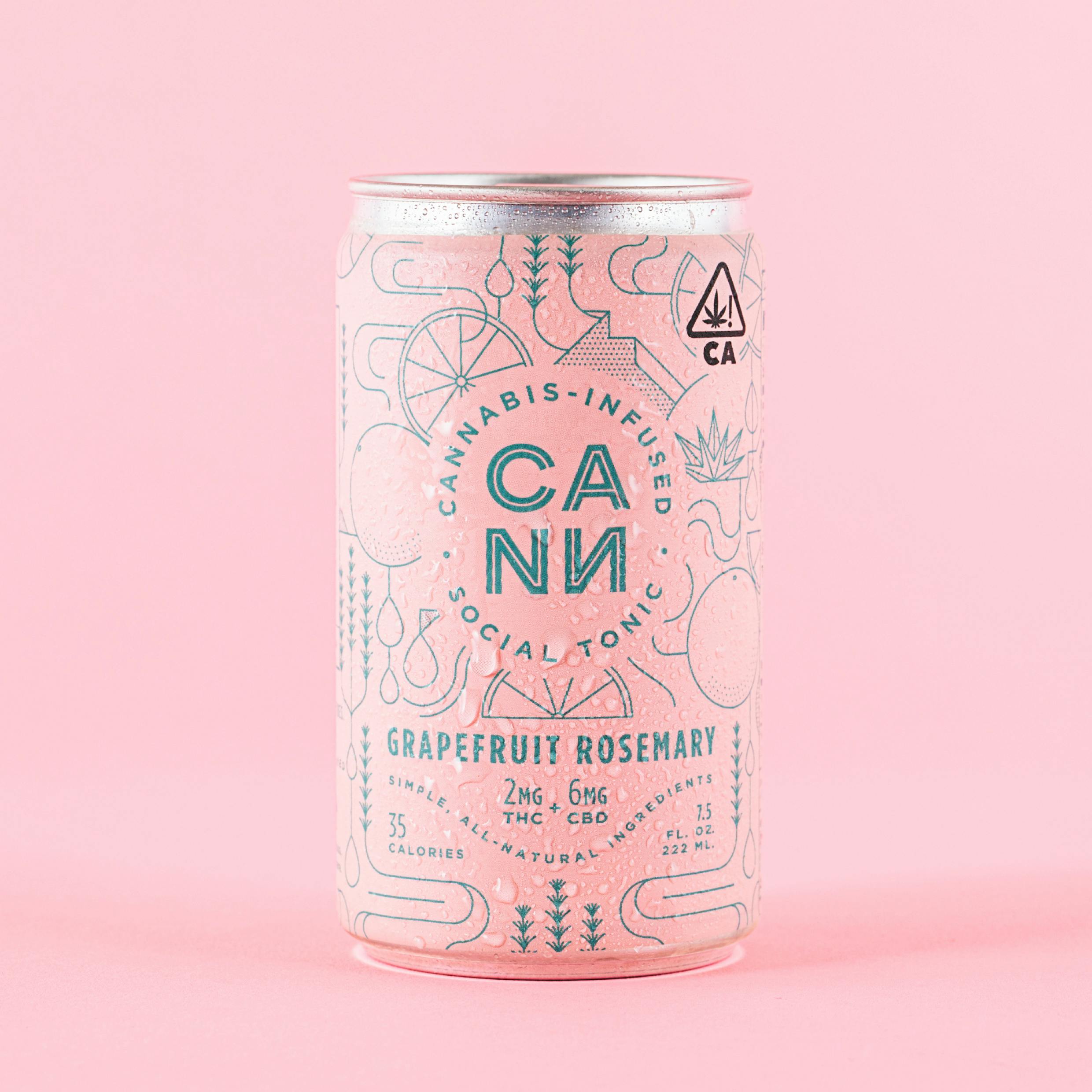 CANN cannabis-infused social tonic