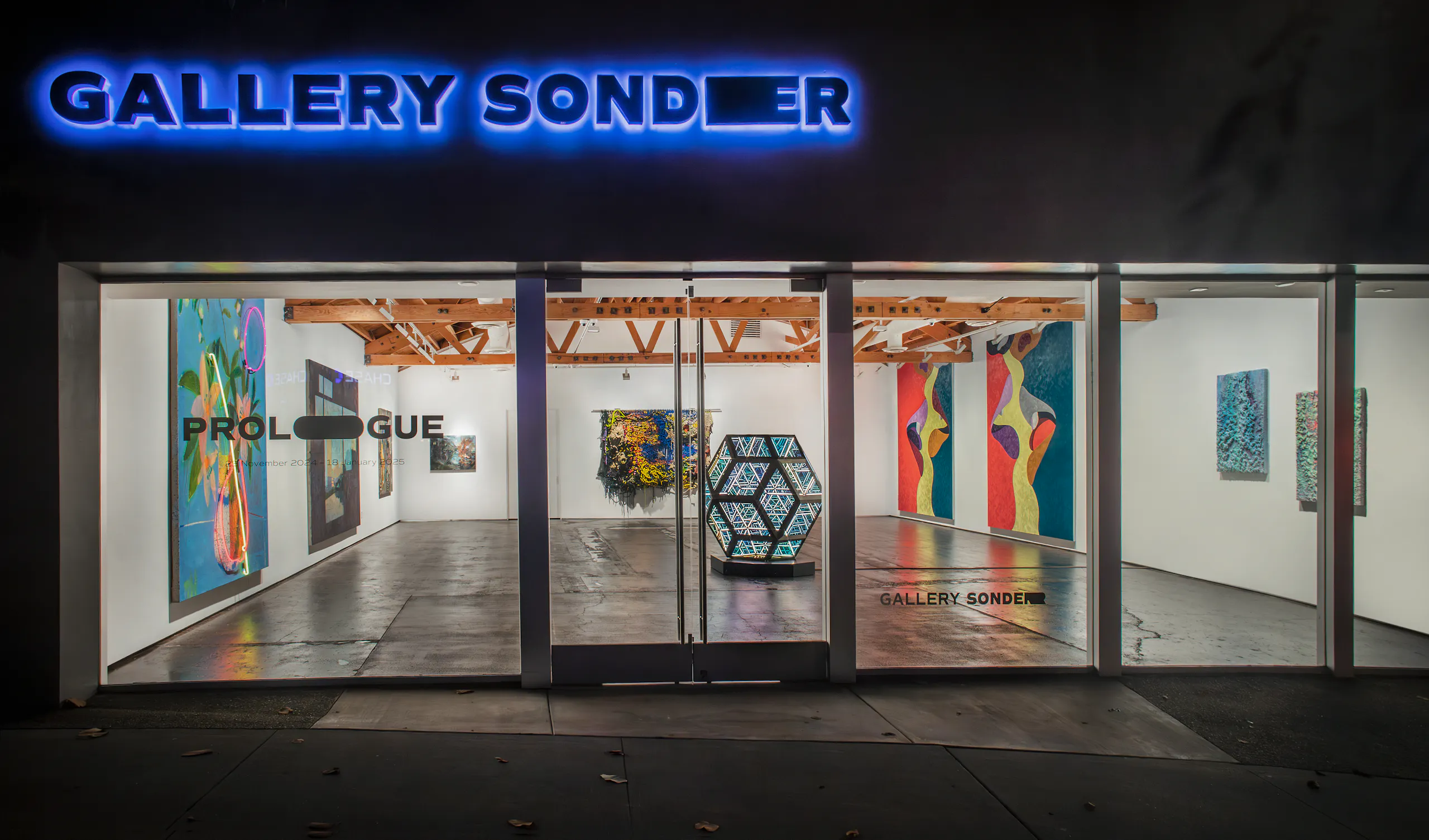 exterior of gallery