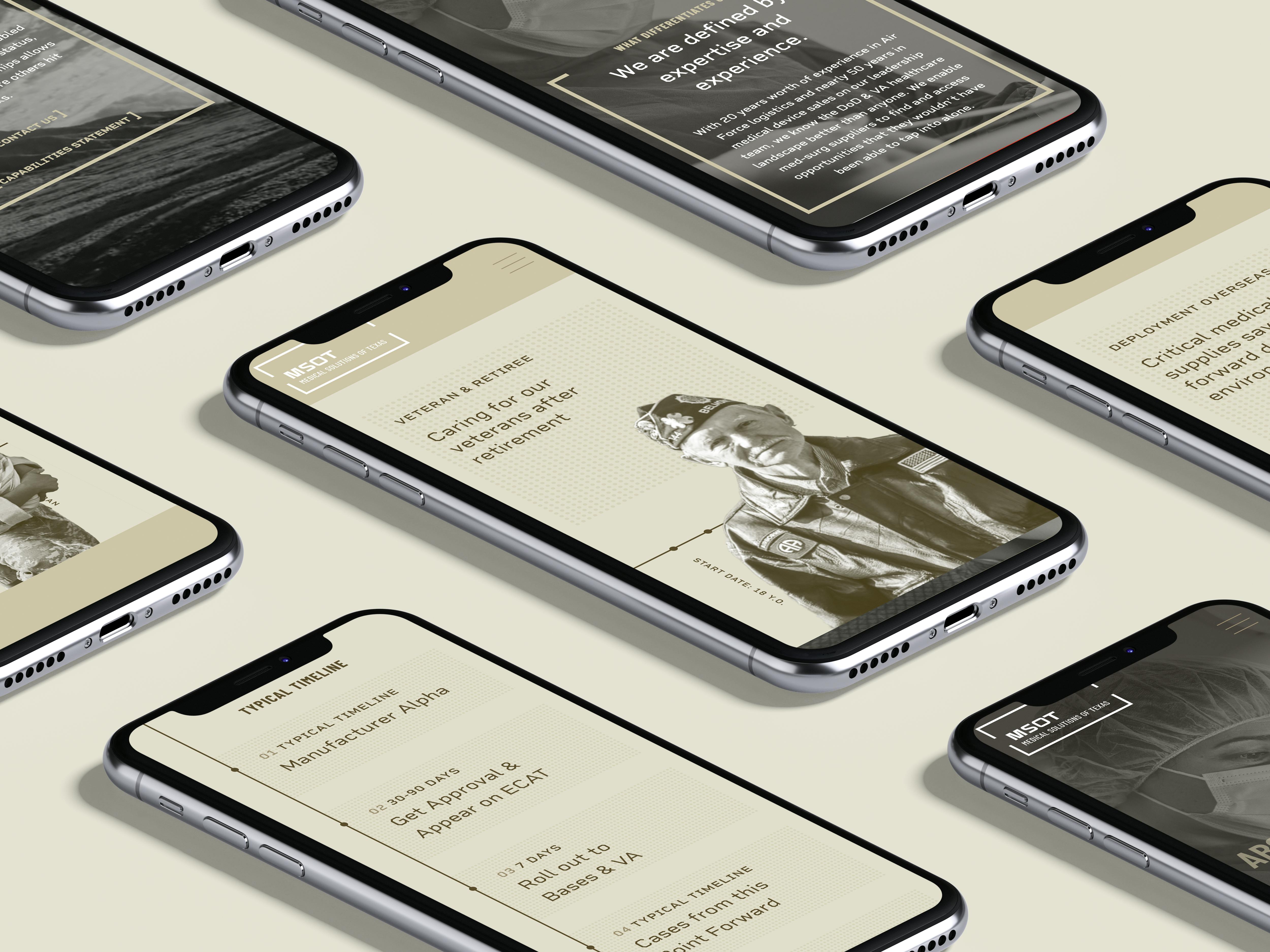 website on iphone