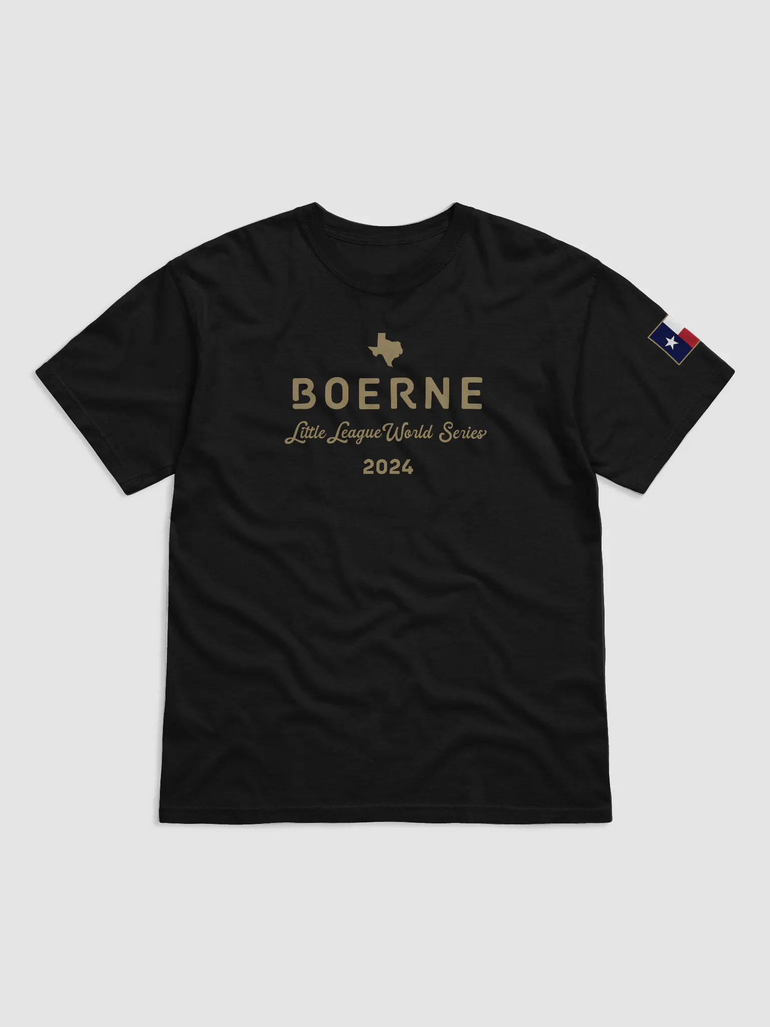 black branded shirt