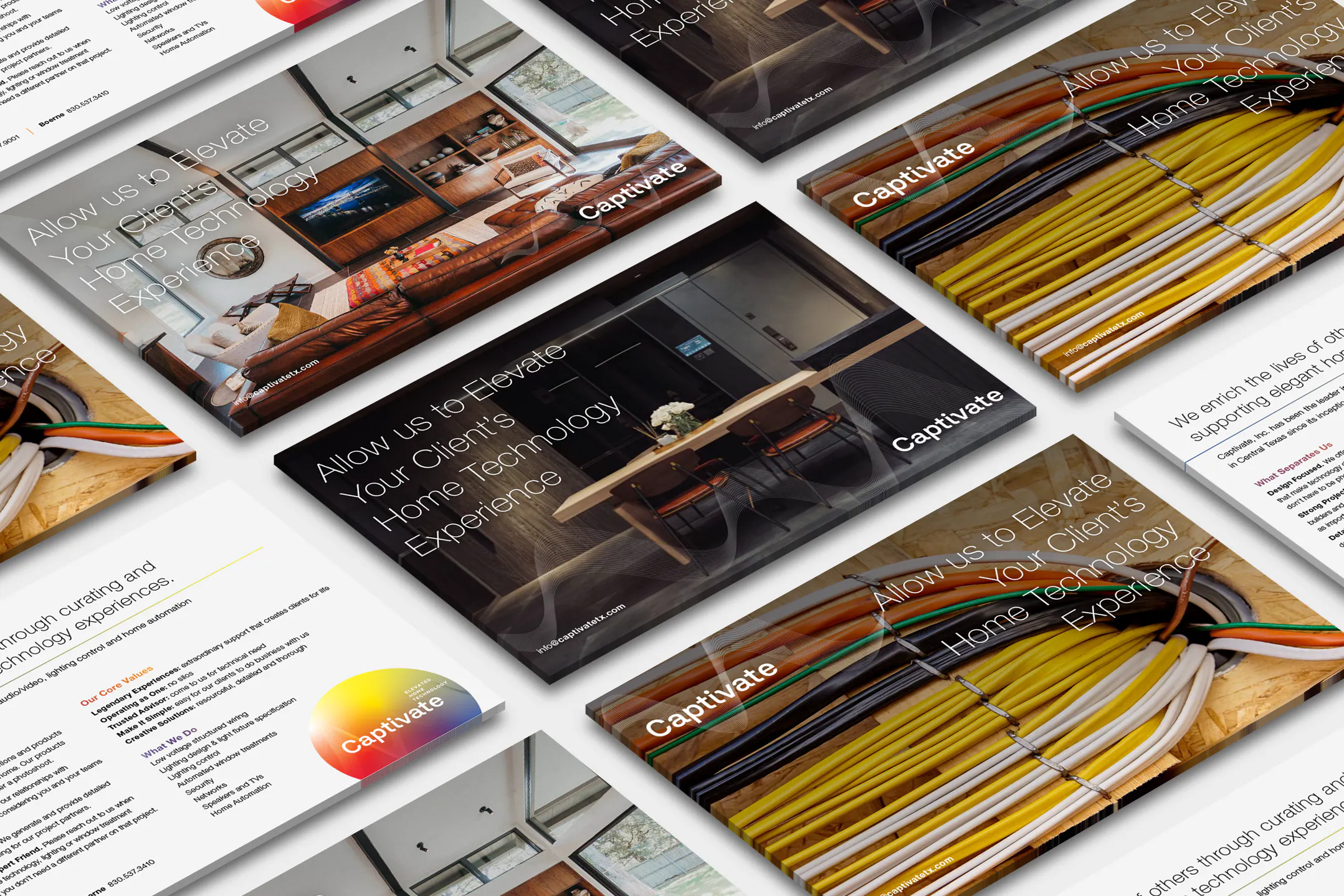 info cards