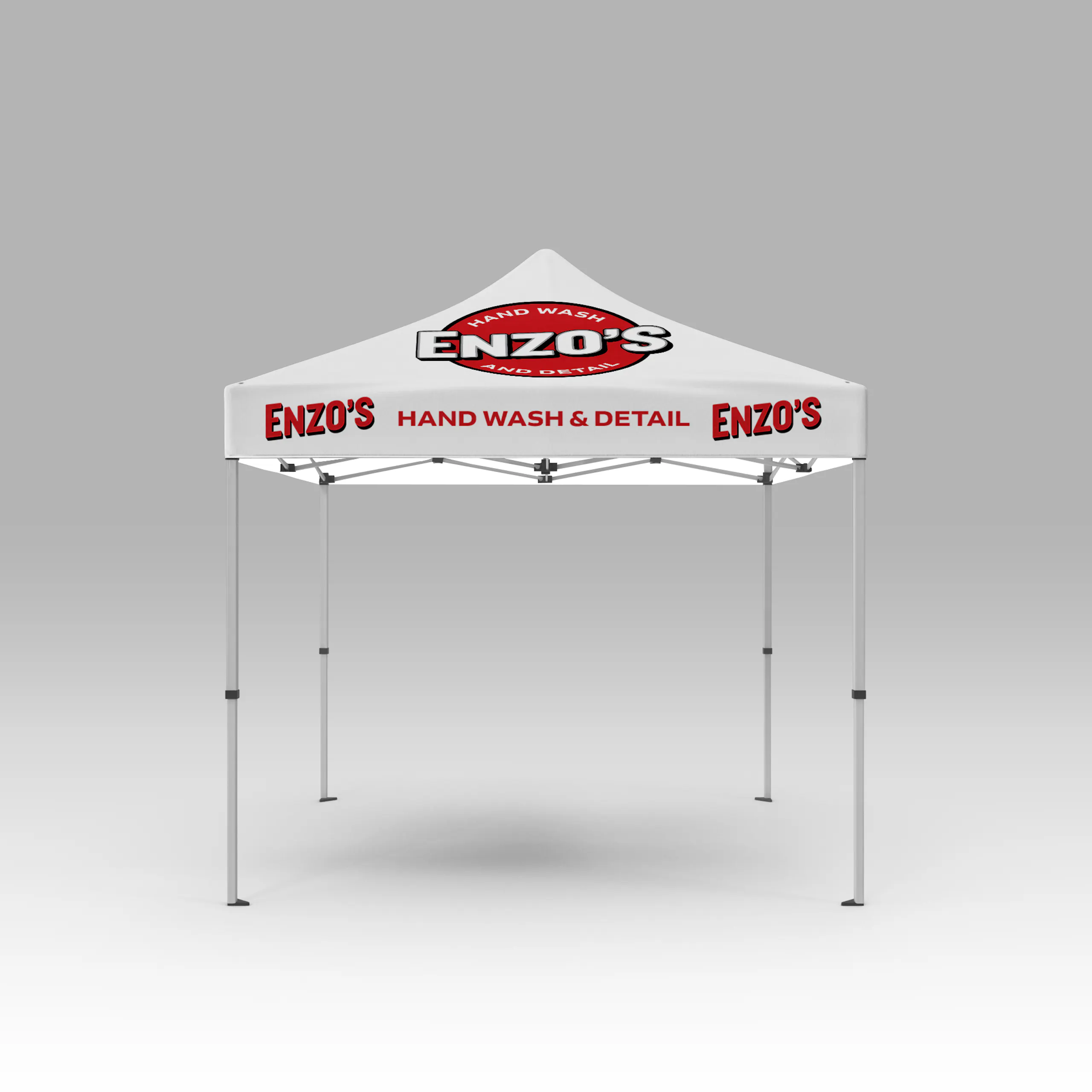 branded tent