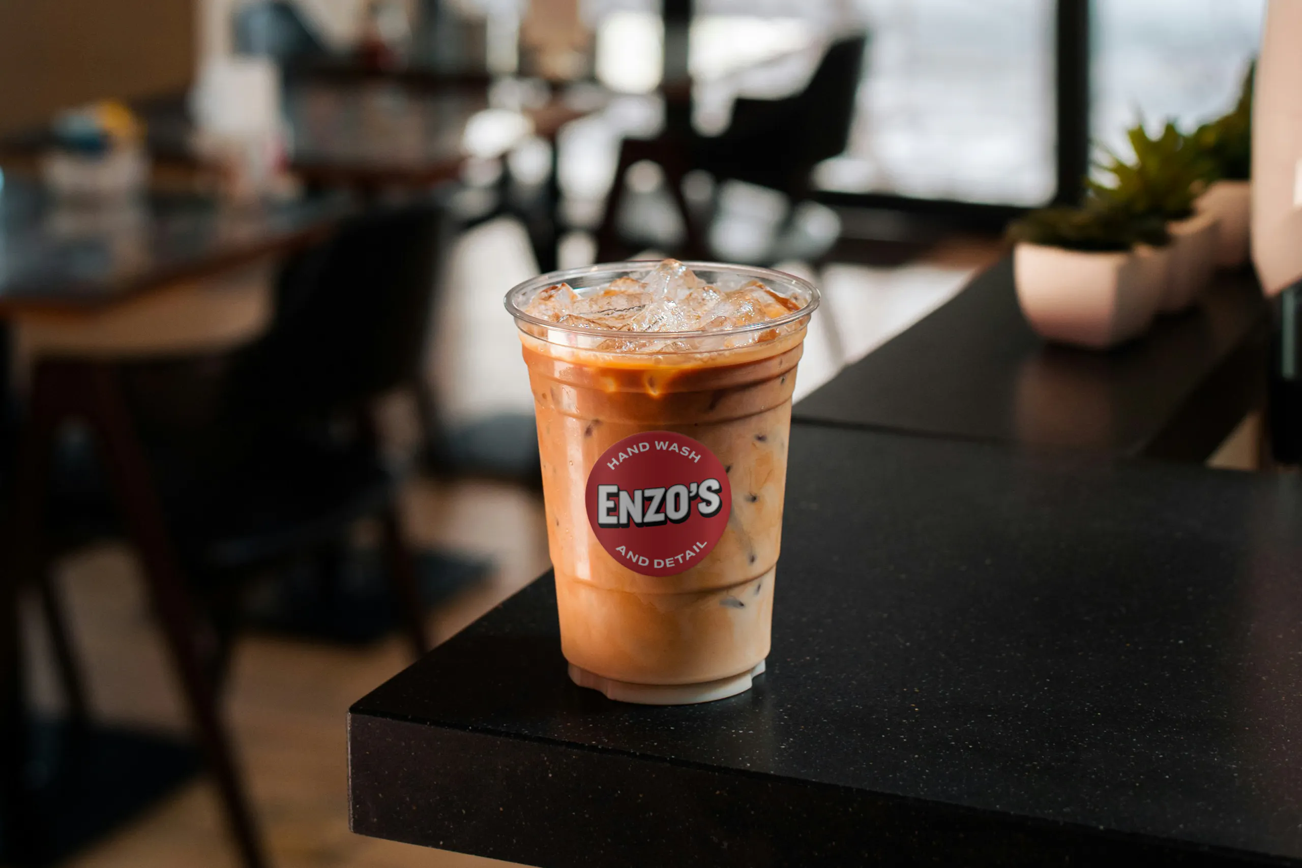 branded iced coffe