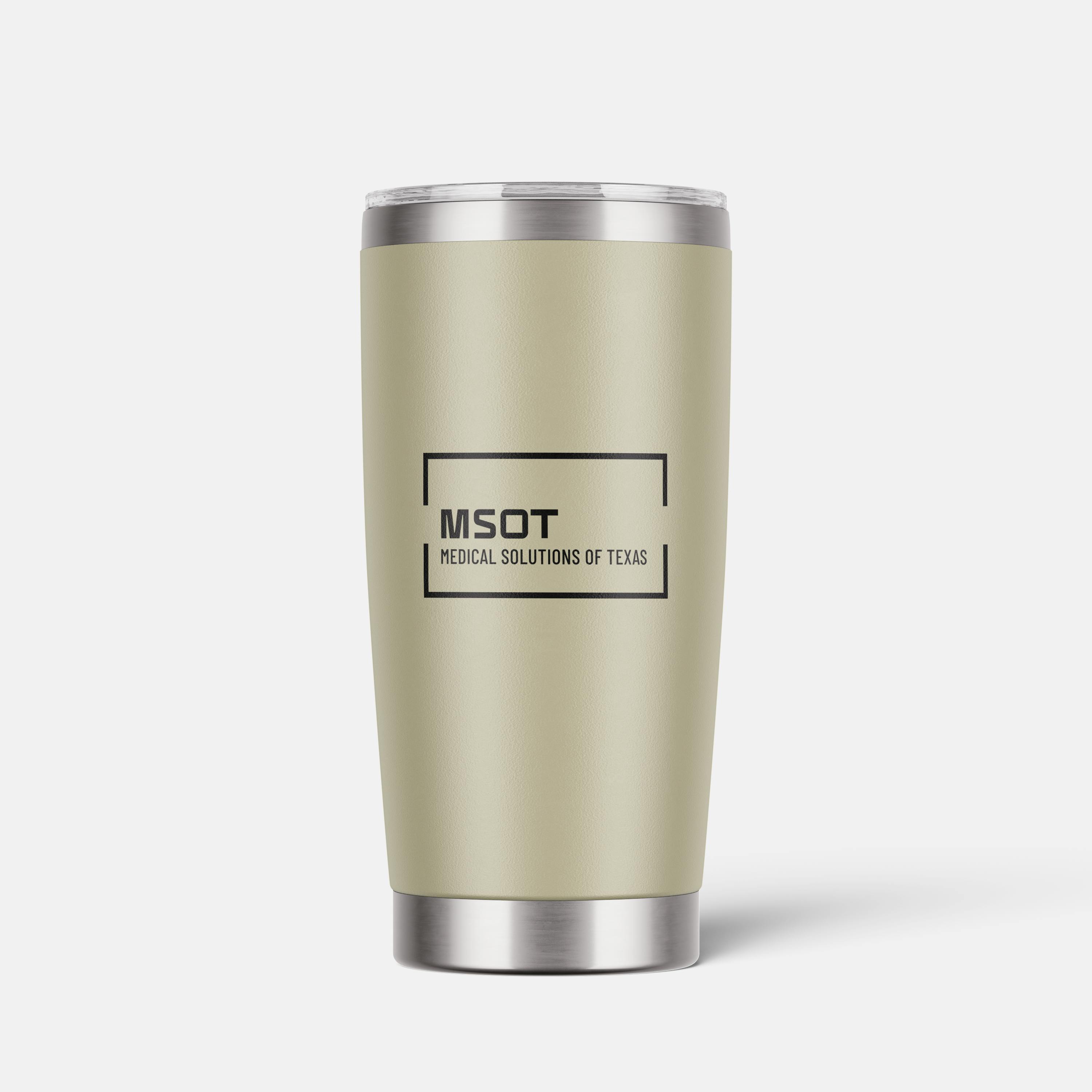 branded travel mug