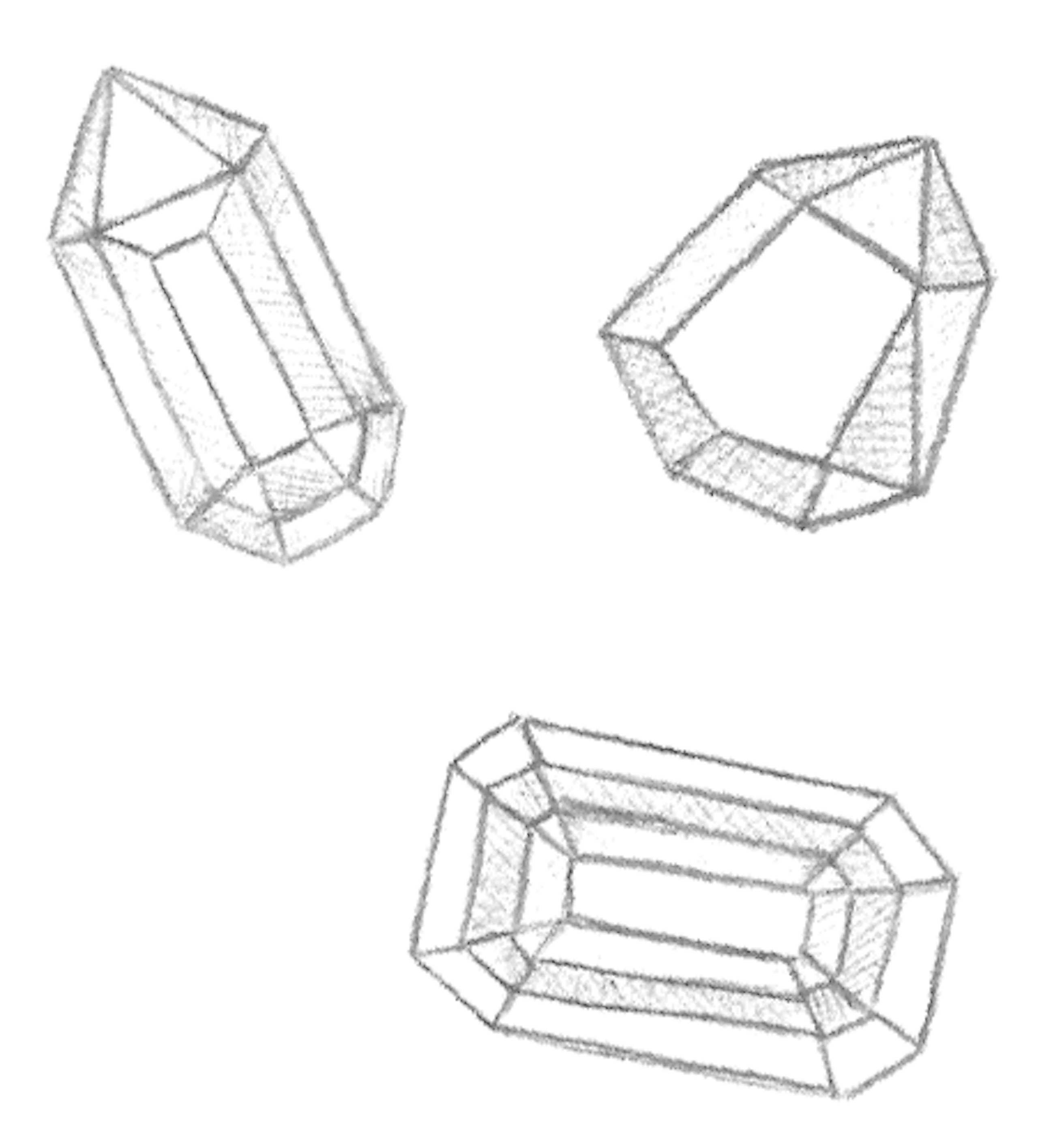 drawn gems