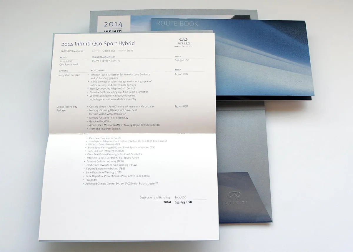 open page of catalog