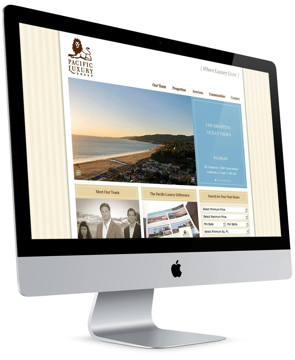 website on imac