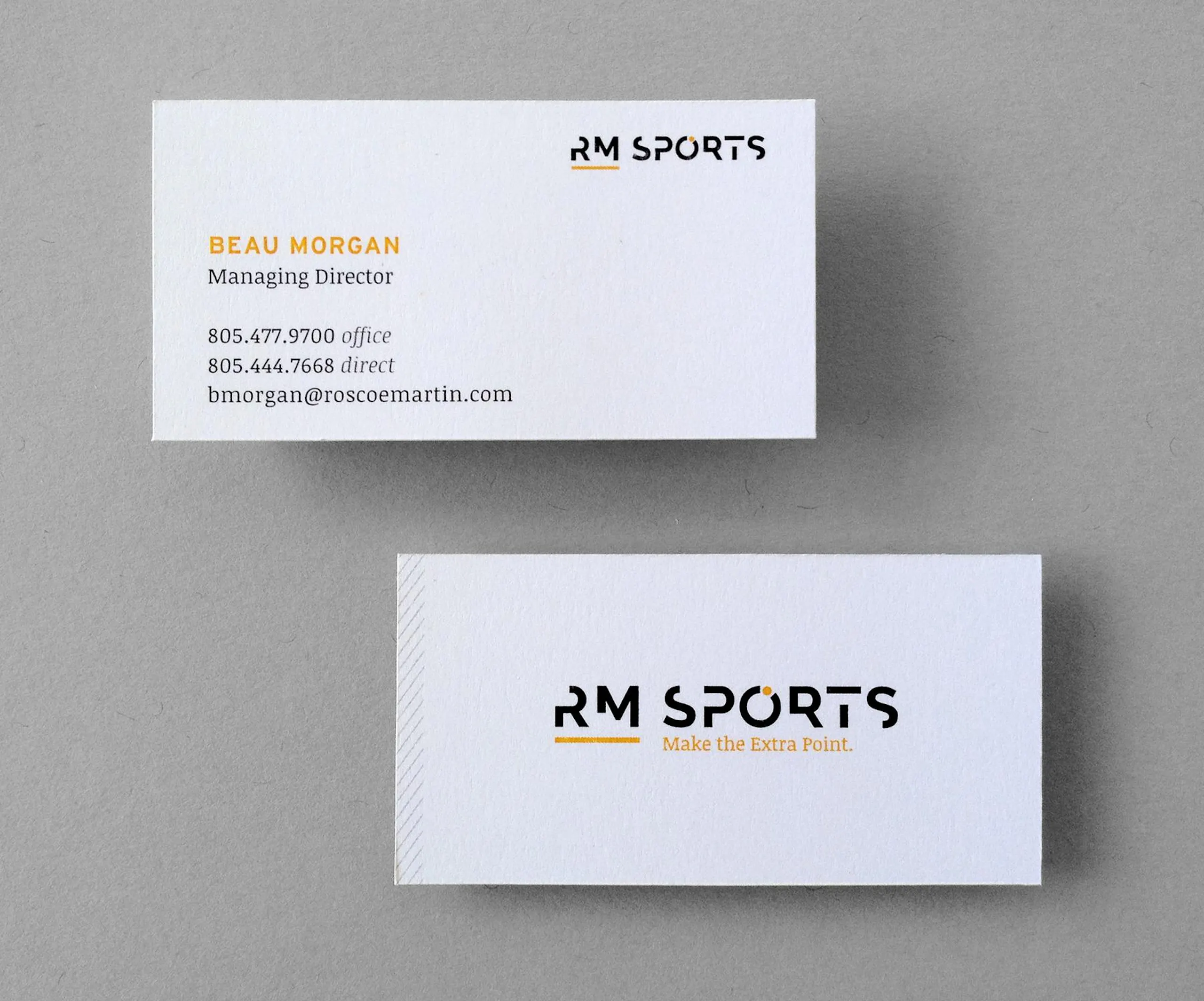 rm sports business card
