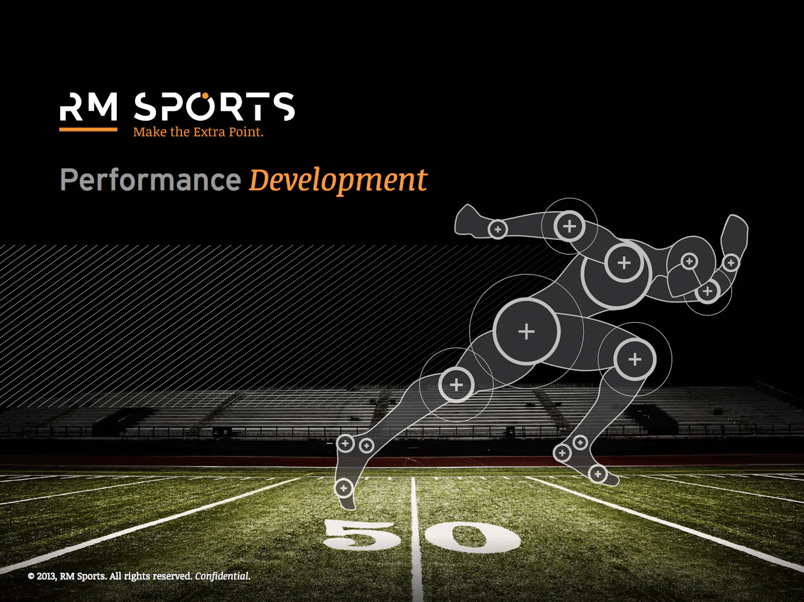 2d shape of runner over football field