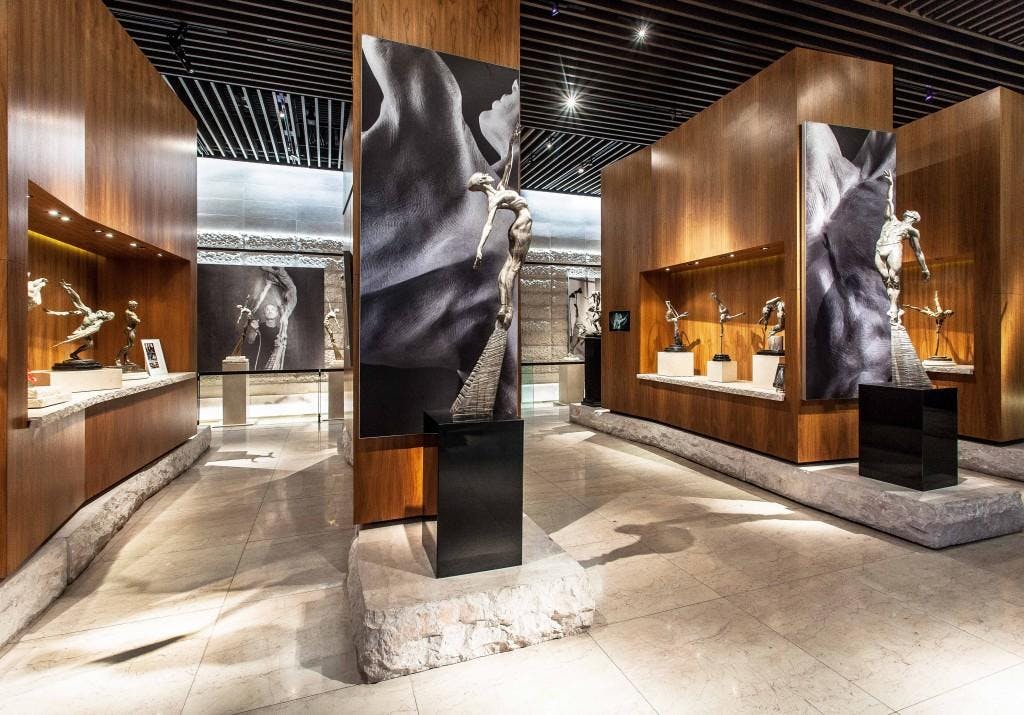 exhibit interior four