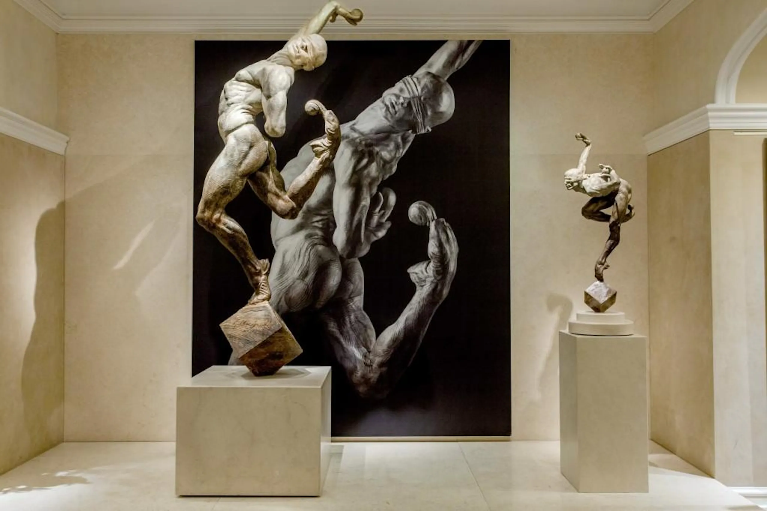 exhibit interior two