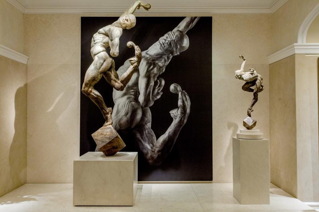 exhibit interior two