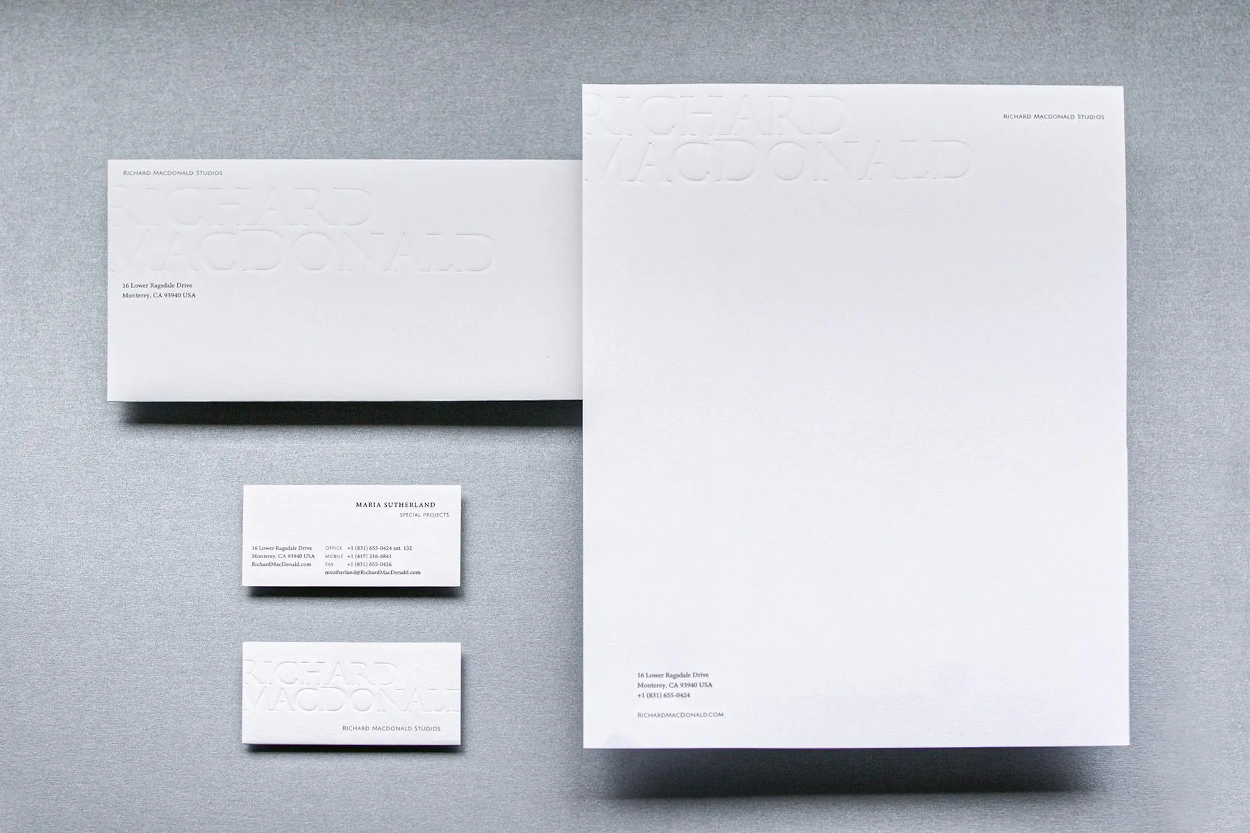 business cards and flyers