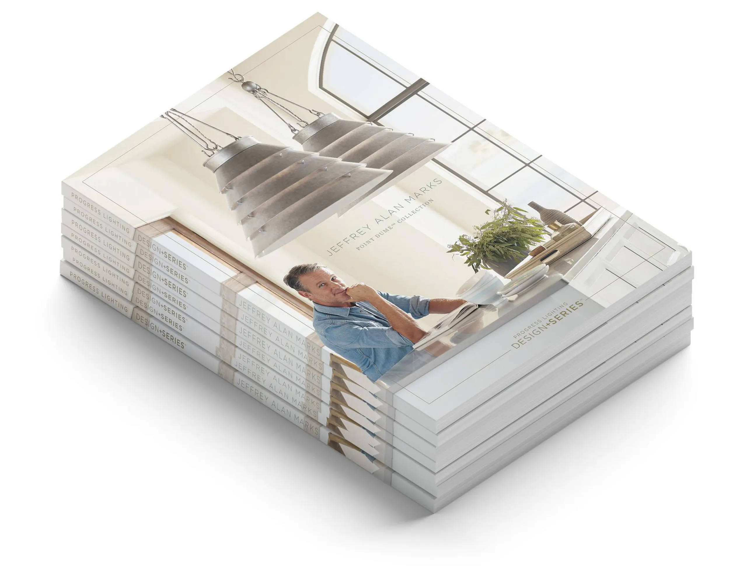 stack of catalogs