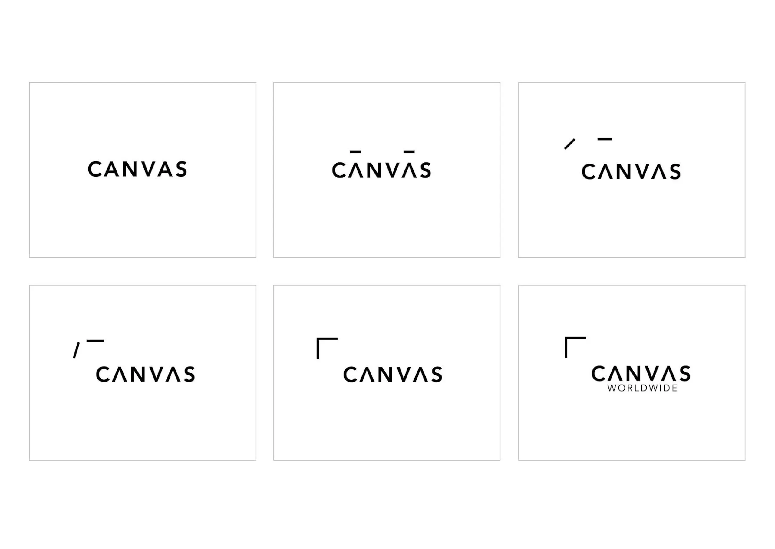 several versions of the logo