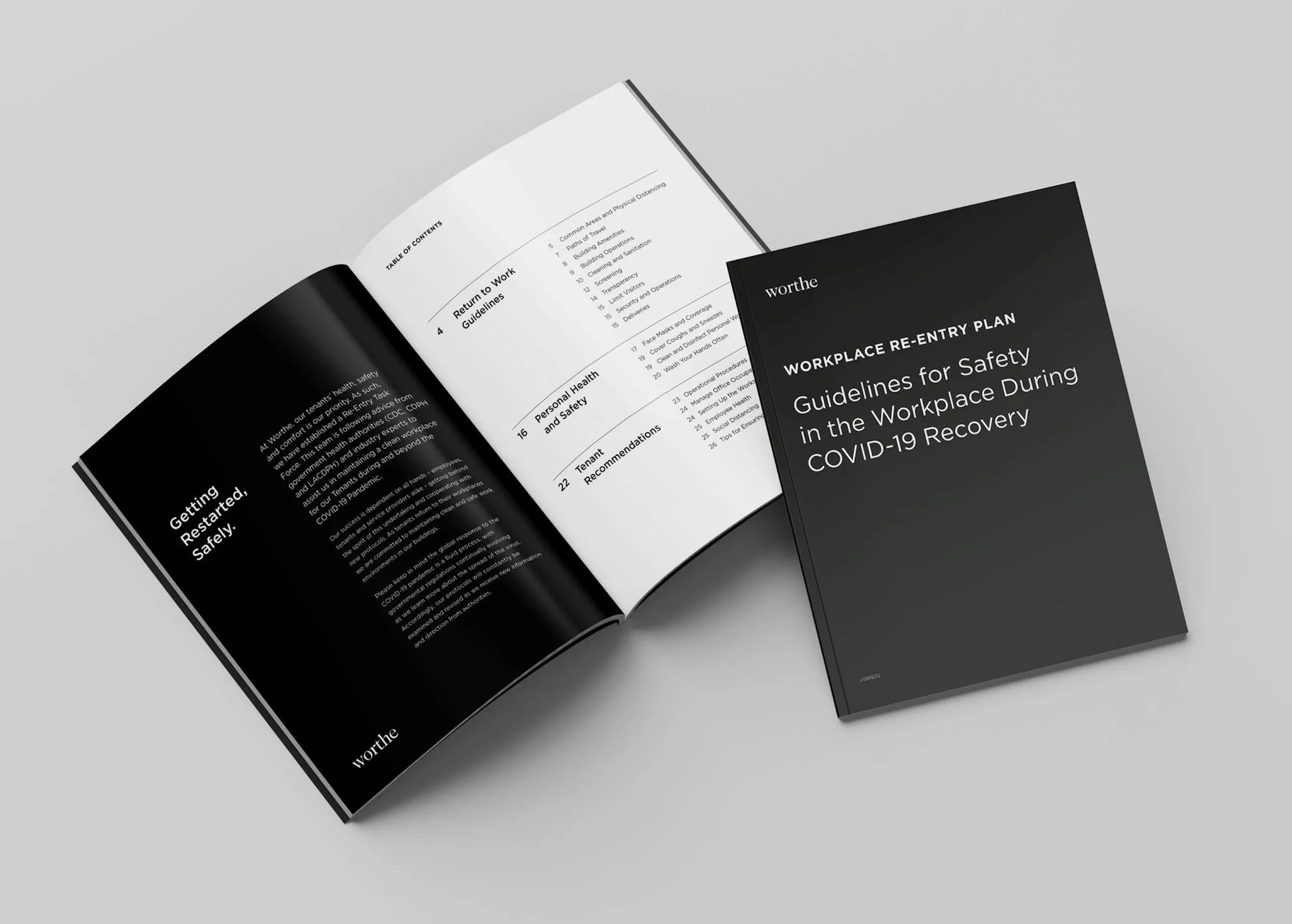 covid safety book