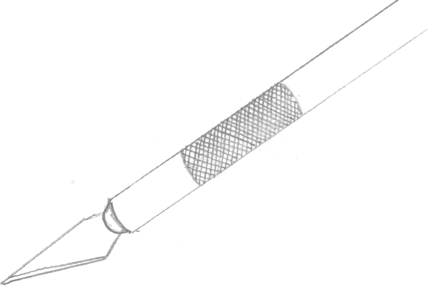 drawn craft knife