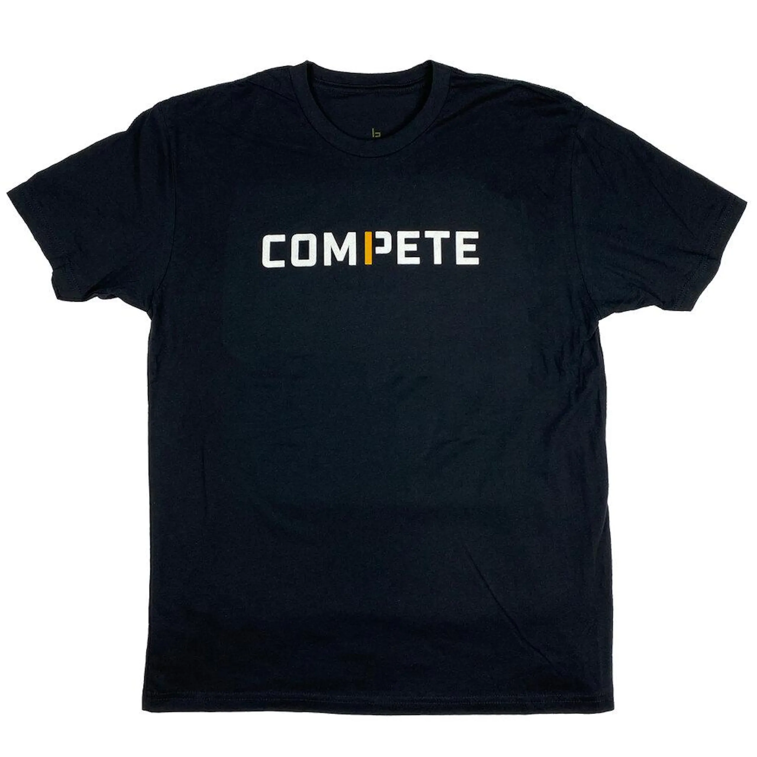 t-shirt saying compete