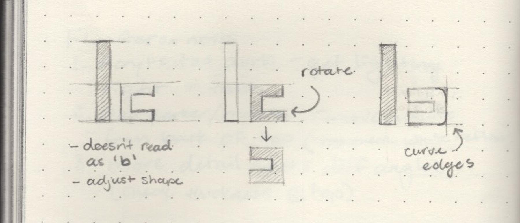 sketch of logo
