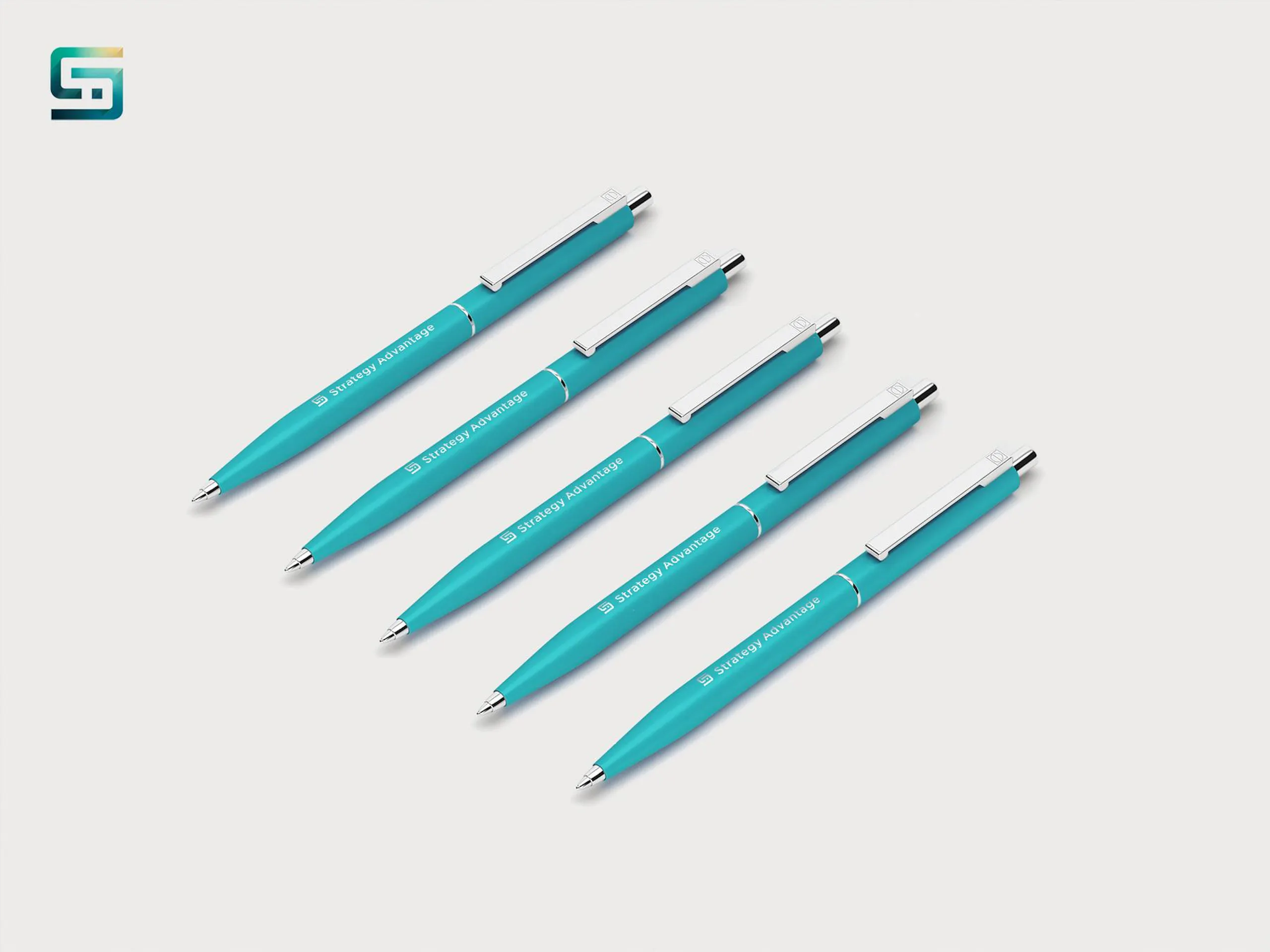 branded pens