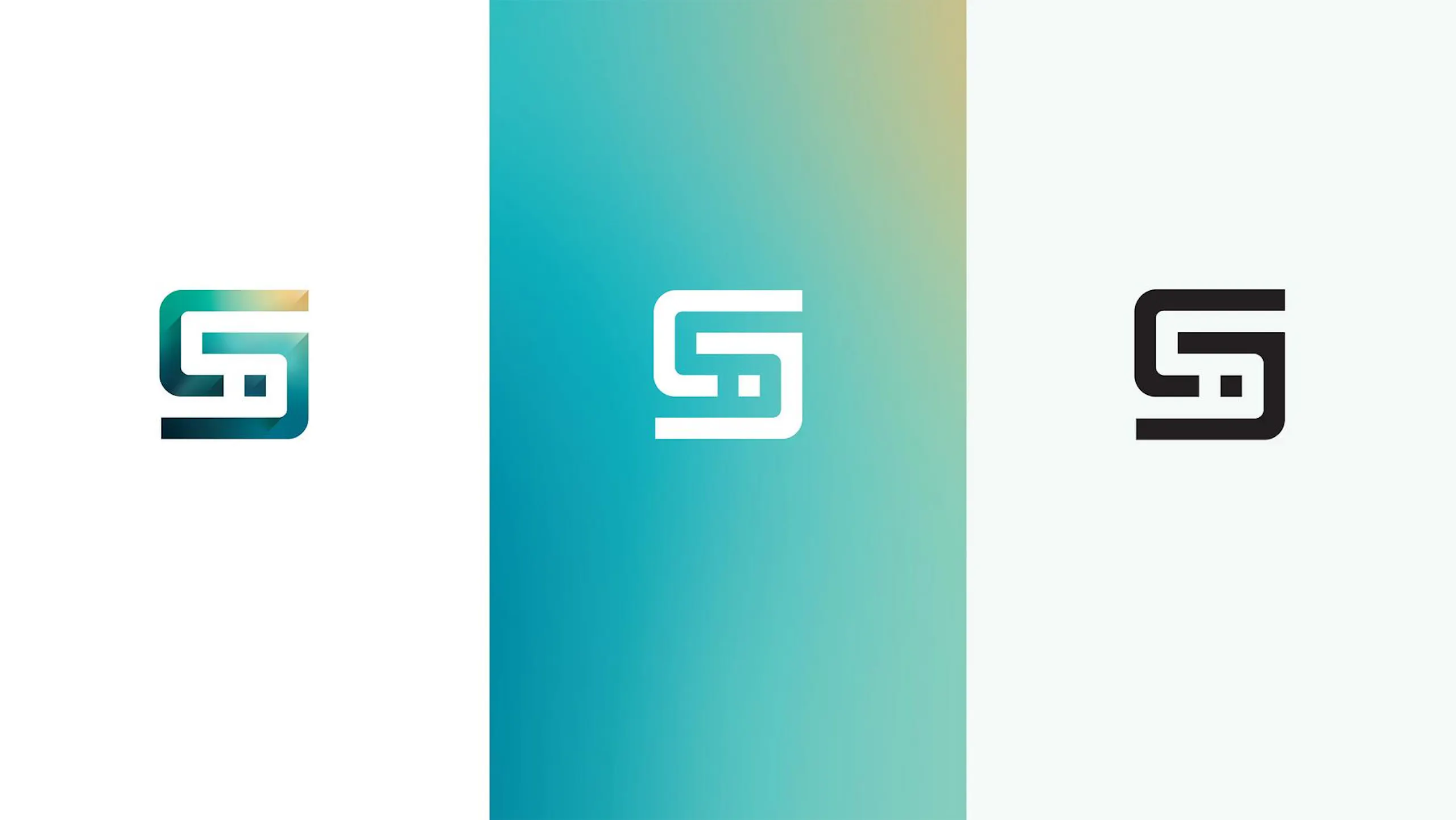 three different themes with logo