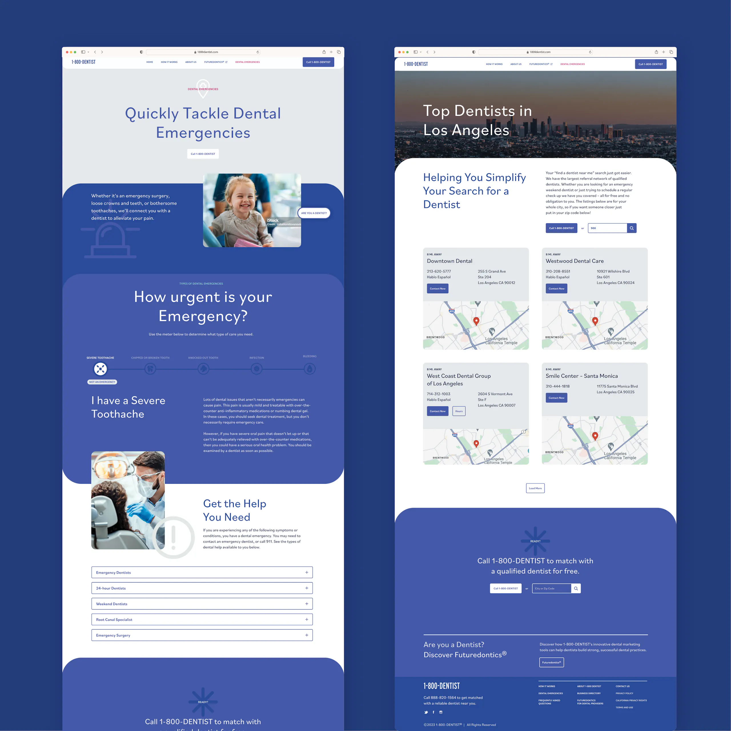 website spreads