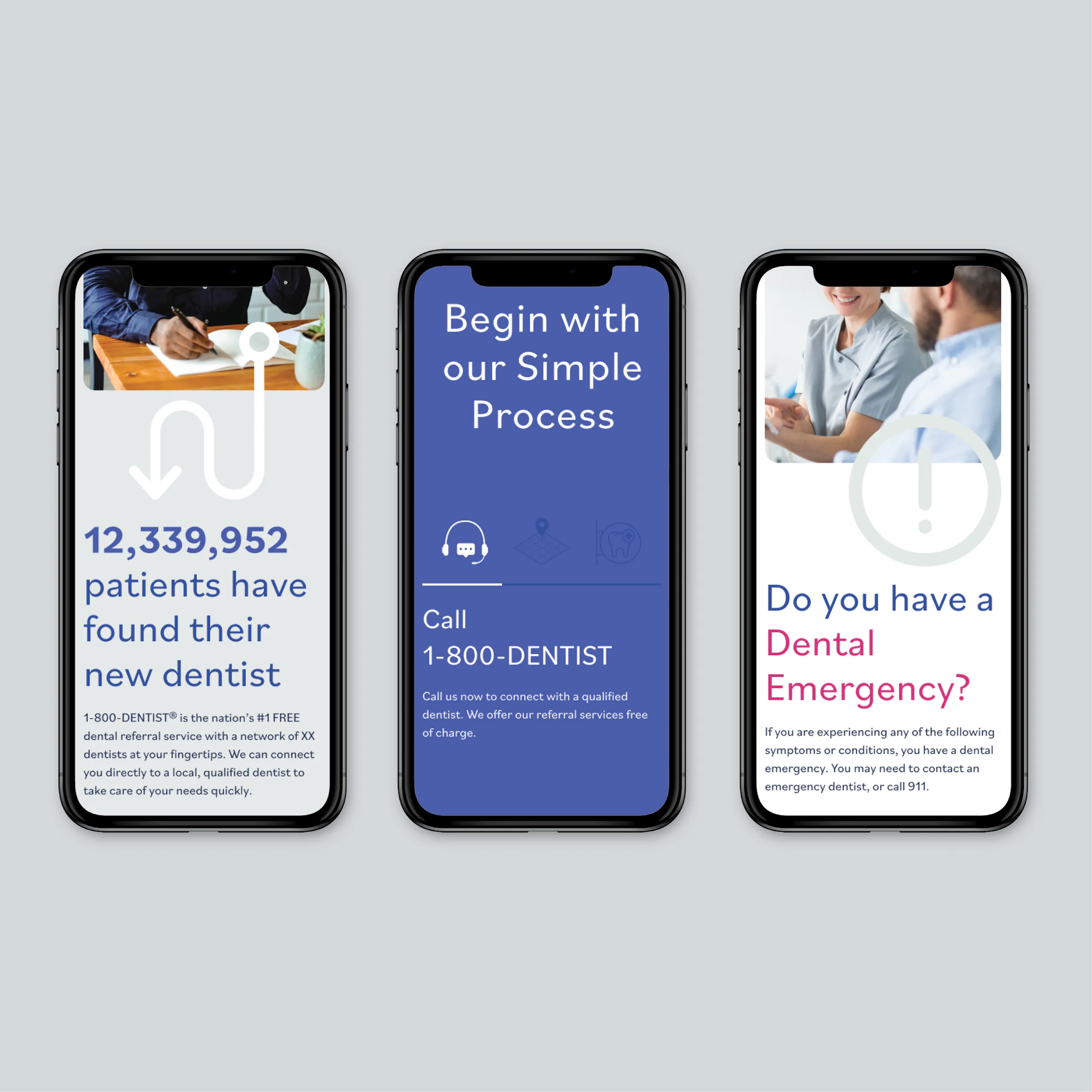 several other panels on website