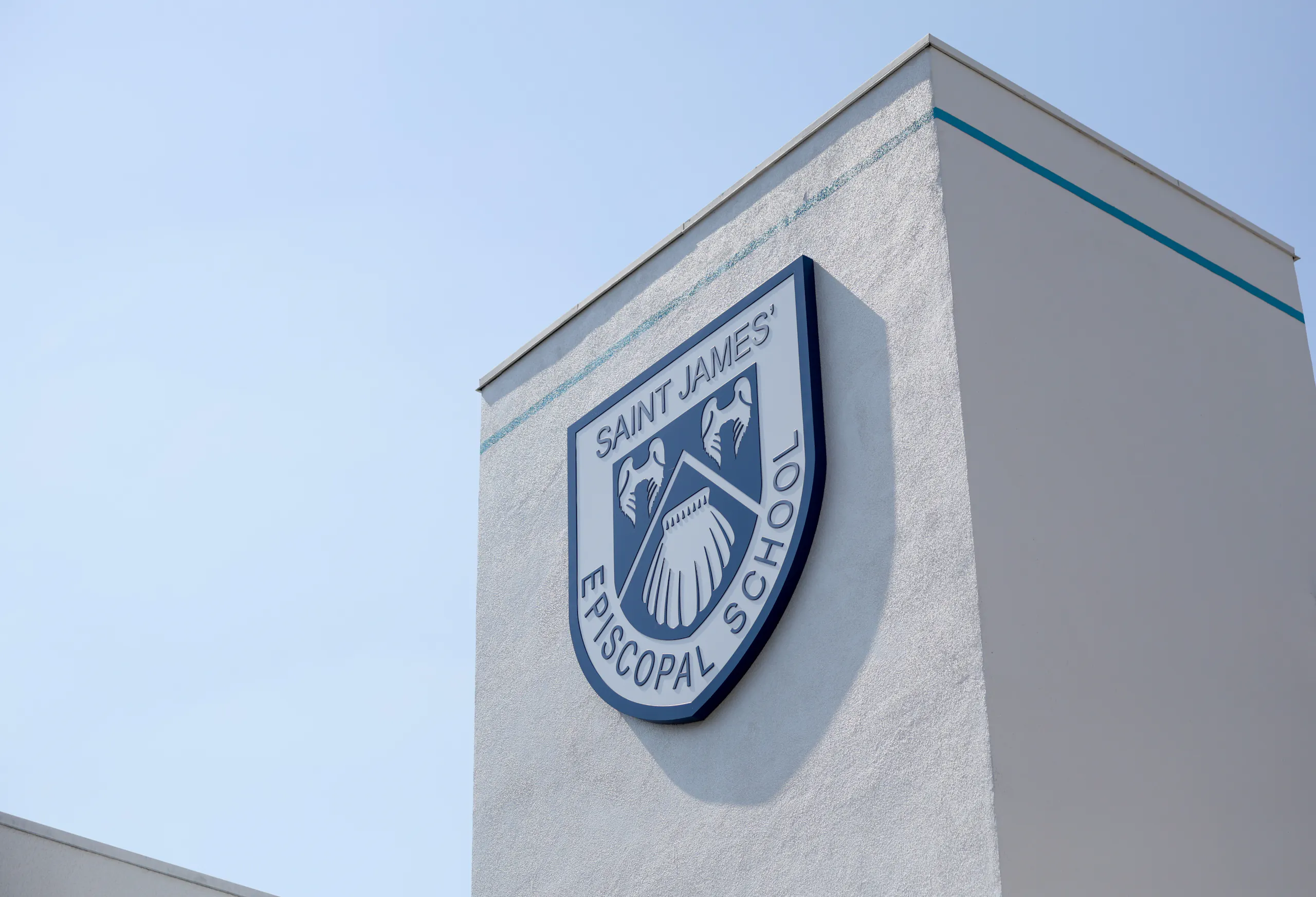 exterior sign with seal
