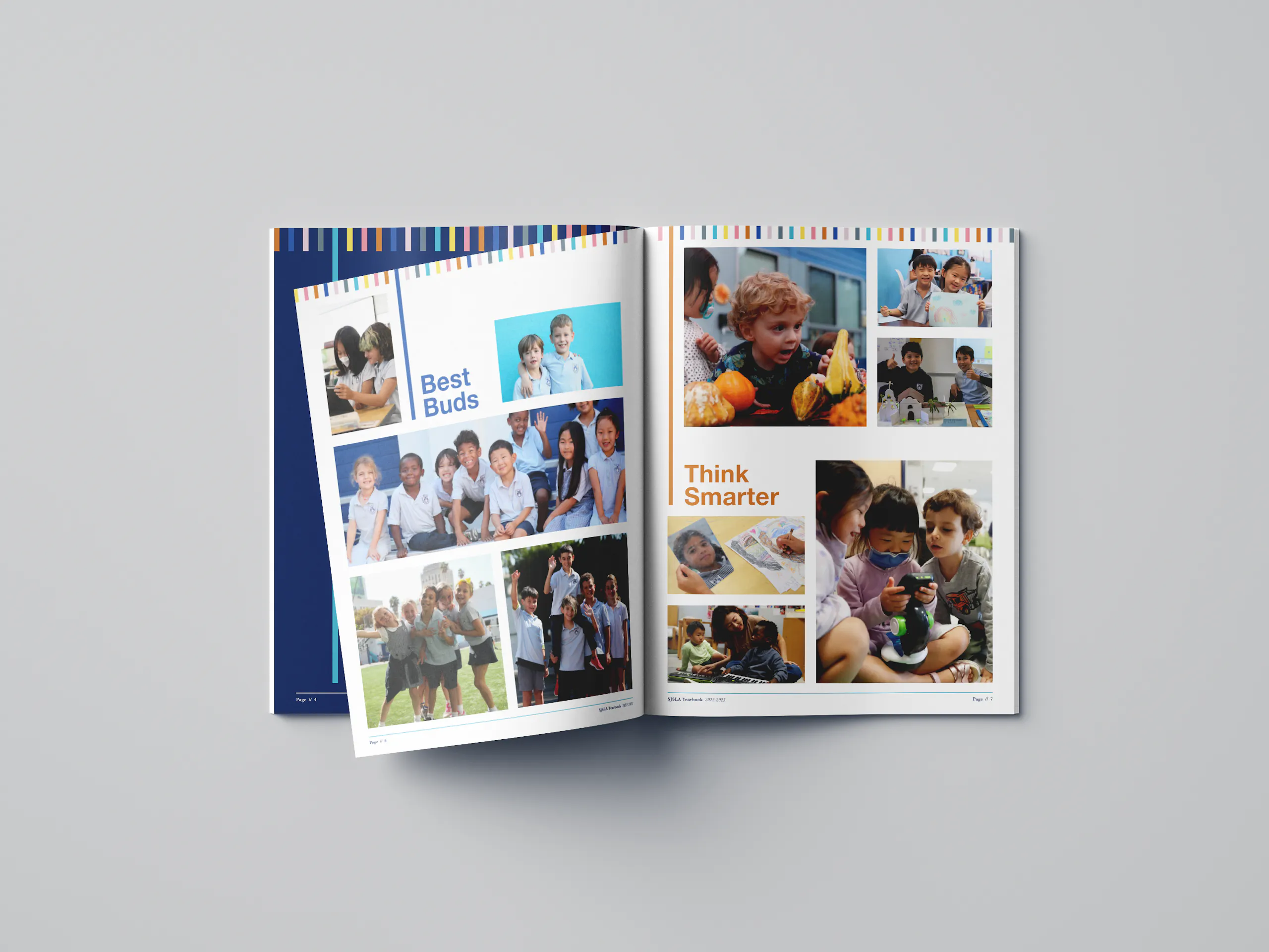 spreads yearbook