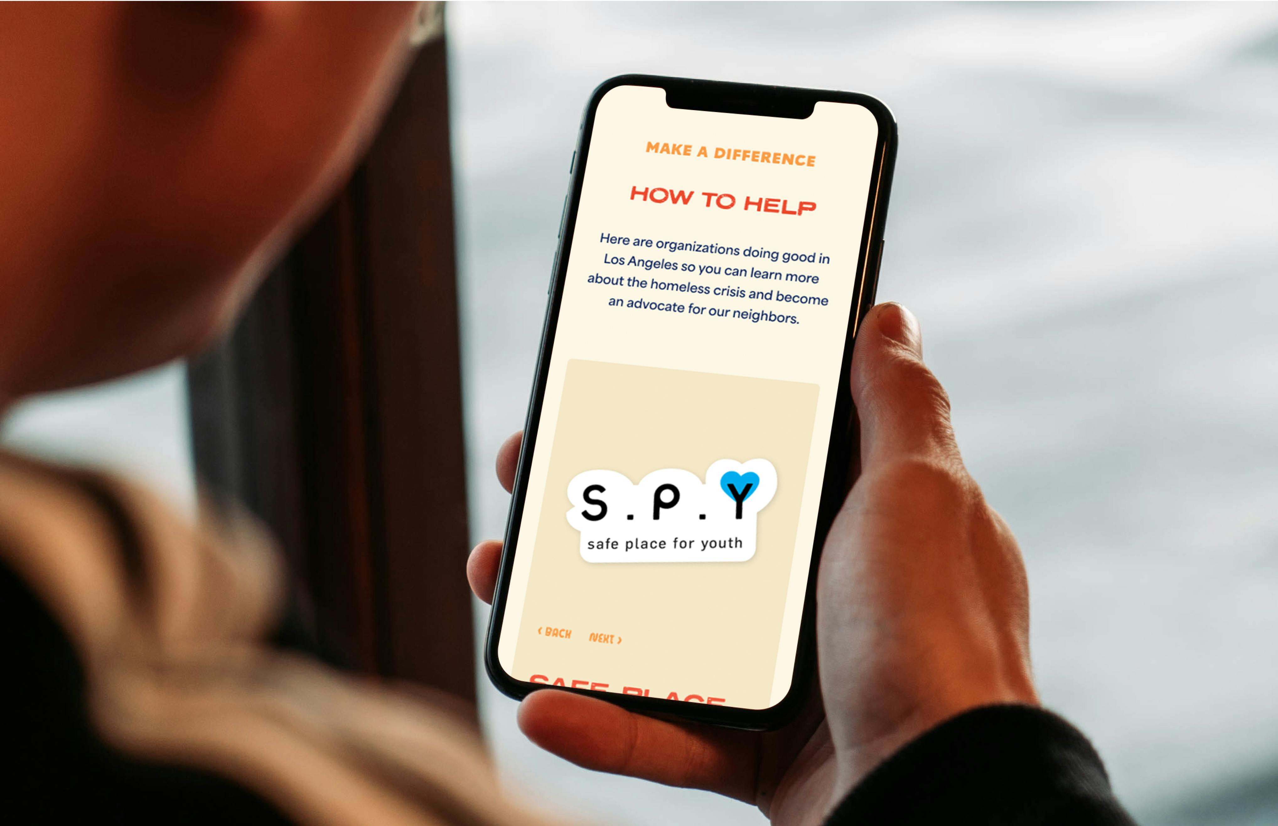 site on iphone