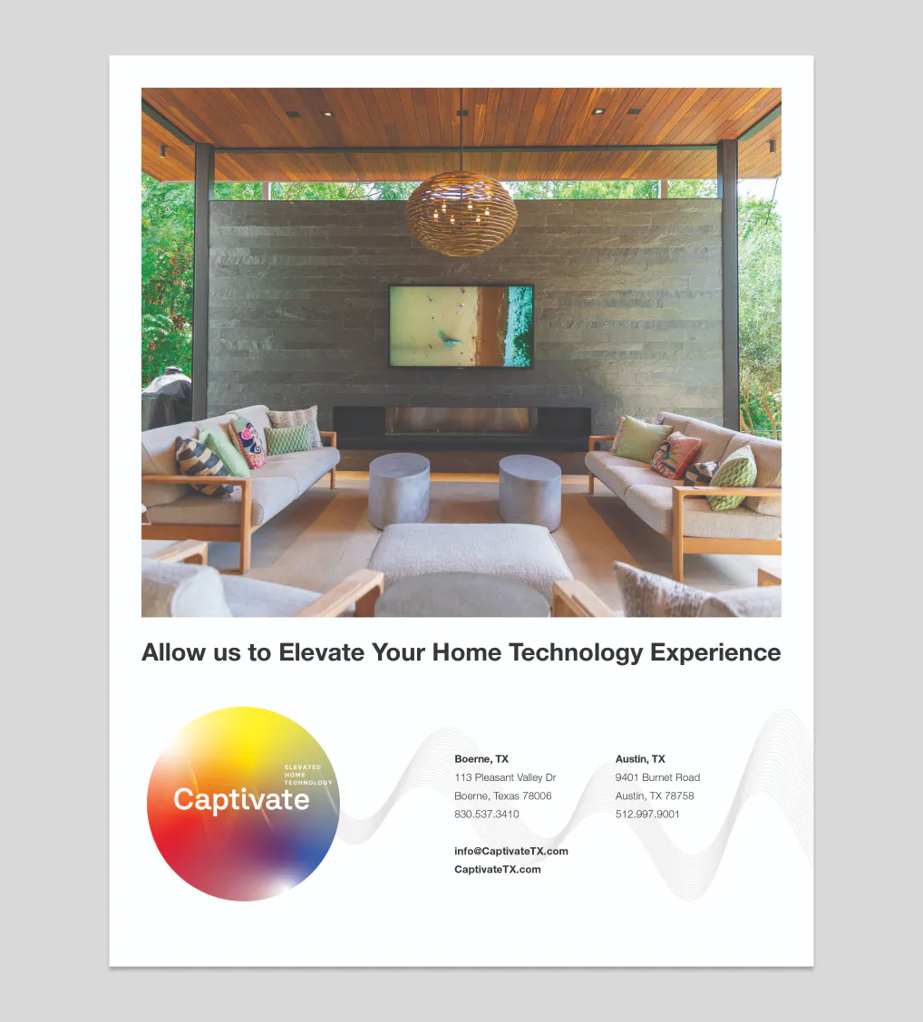 leave behind flyer