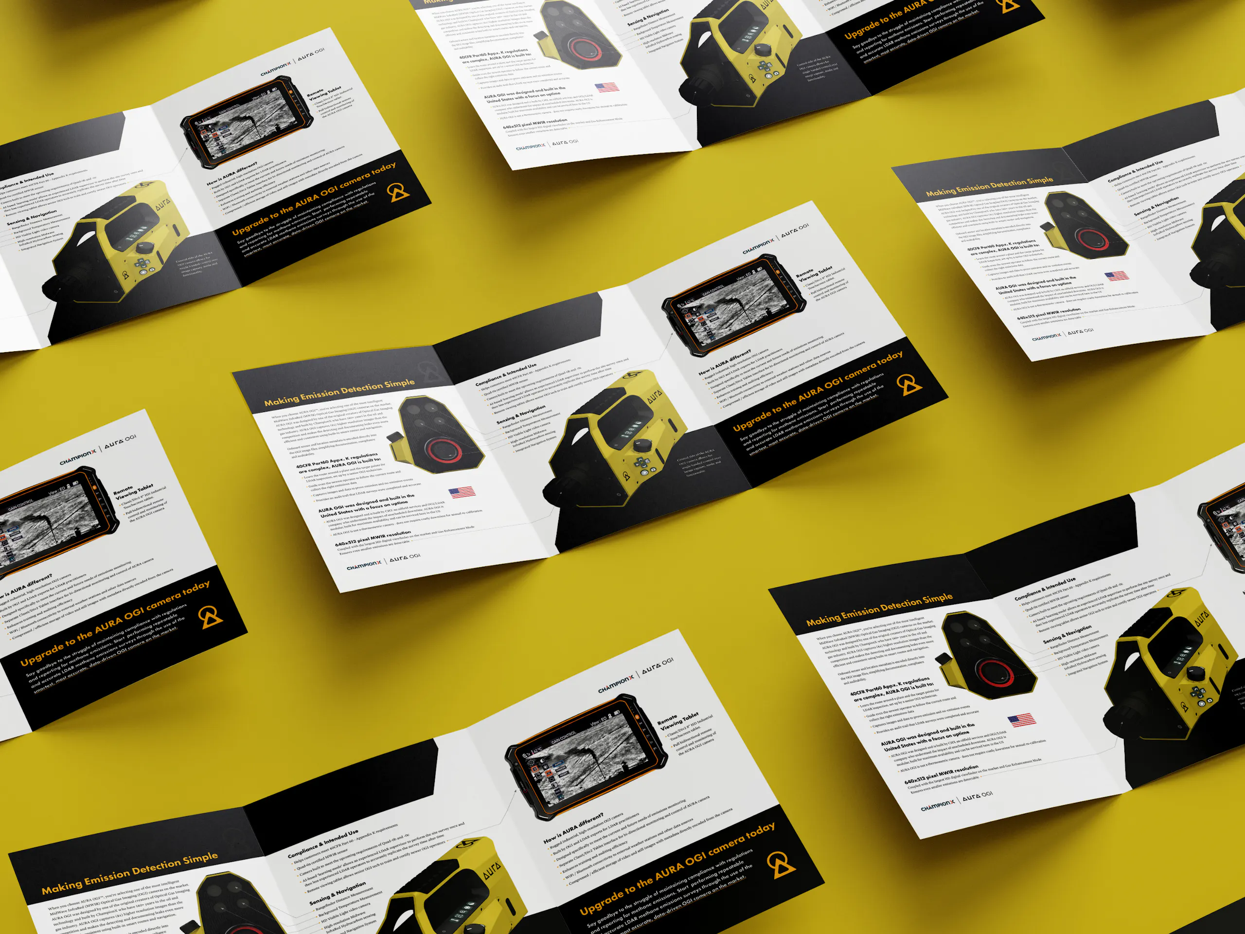 many one page brochures