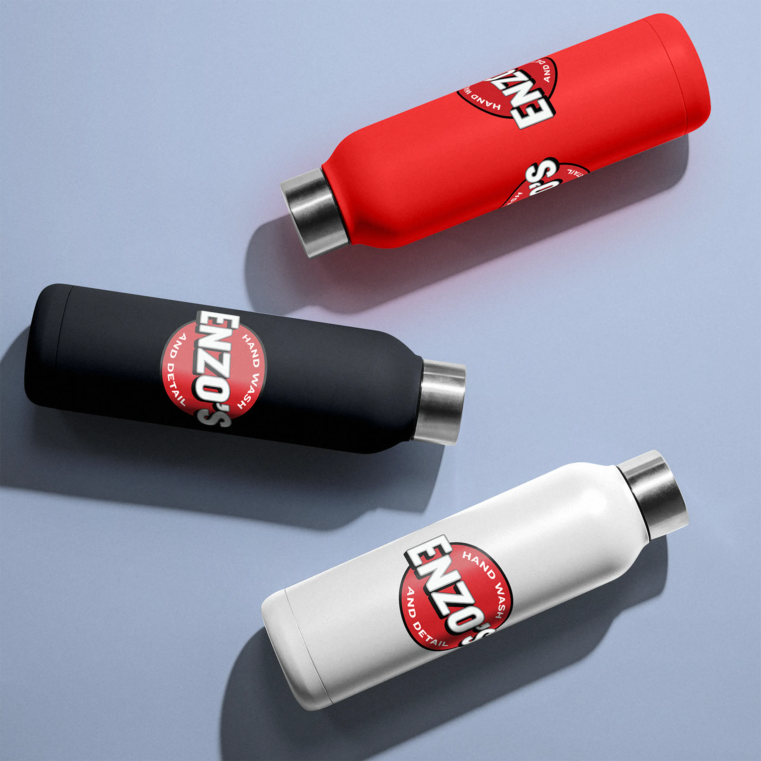 branded water bottles