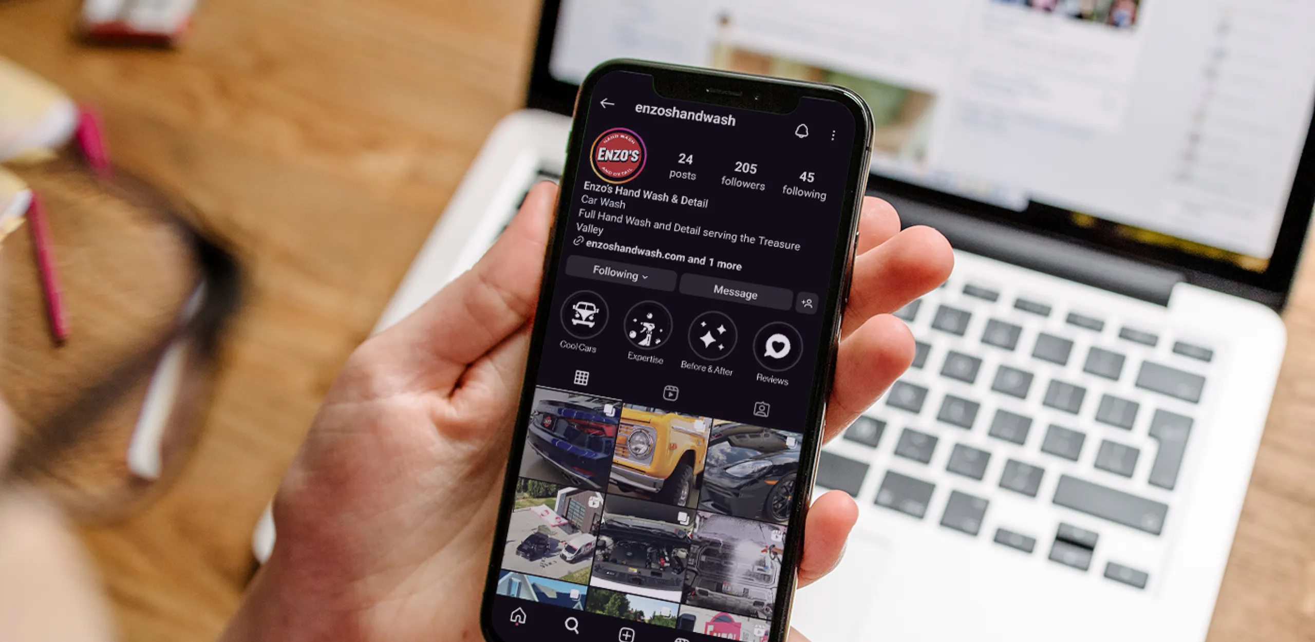 instagram on iphone