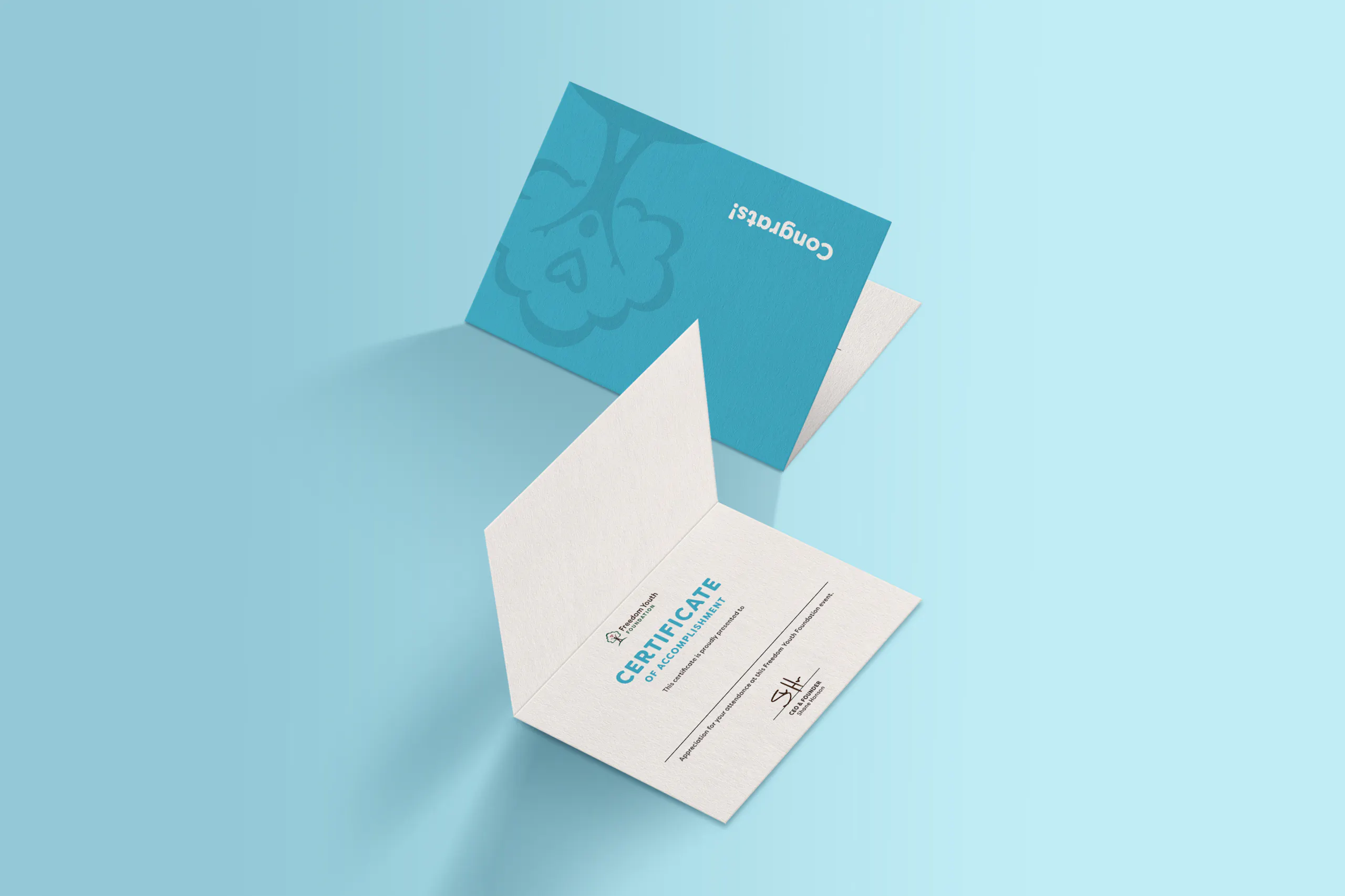 card holders for fundraiser