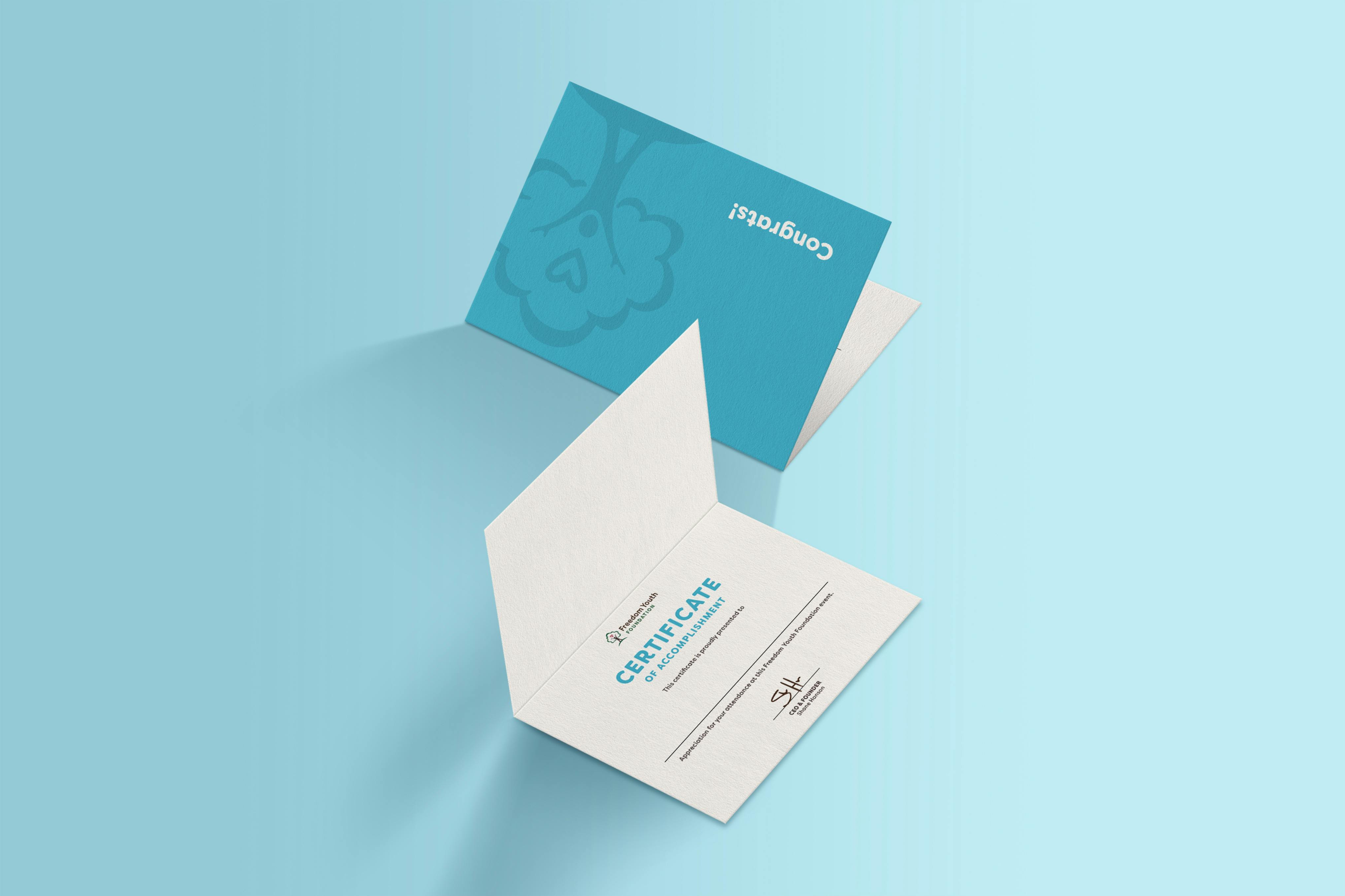 card holders for fundraiser