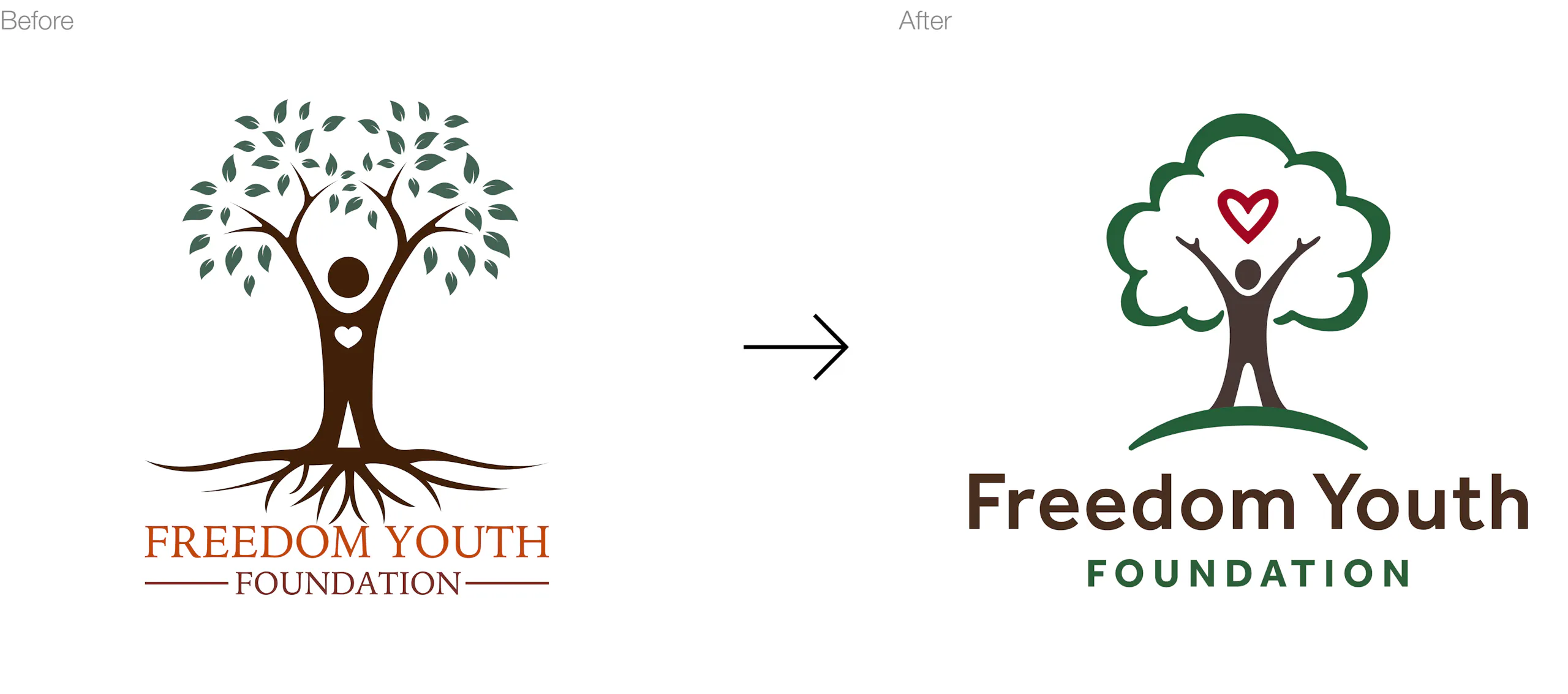 old logo to new logo