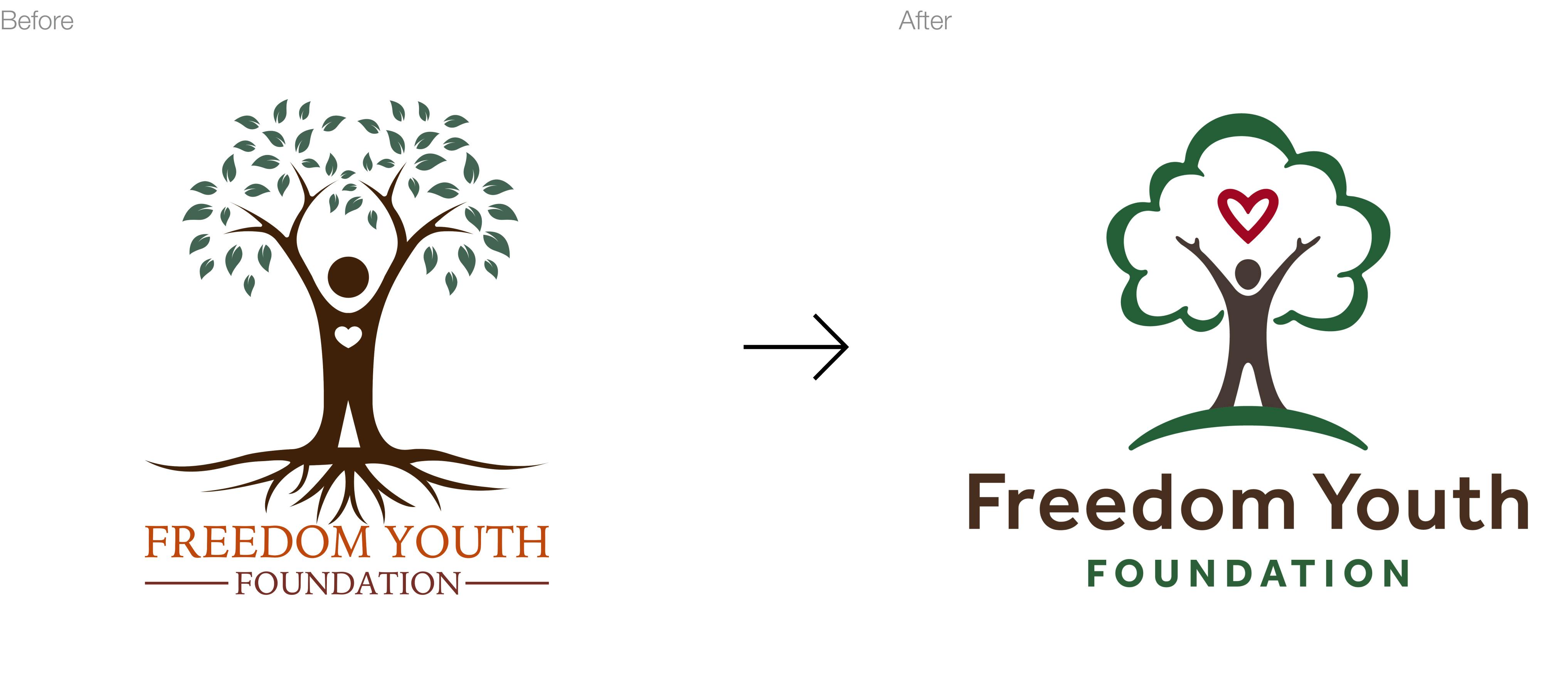 old logo to new logo