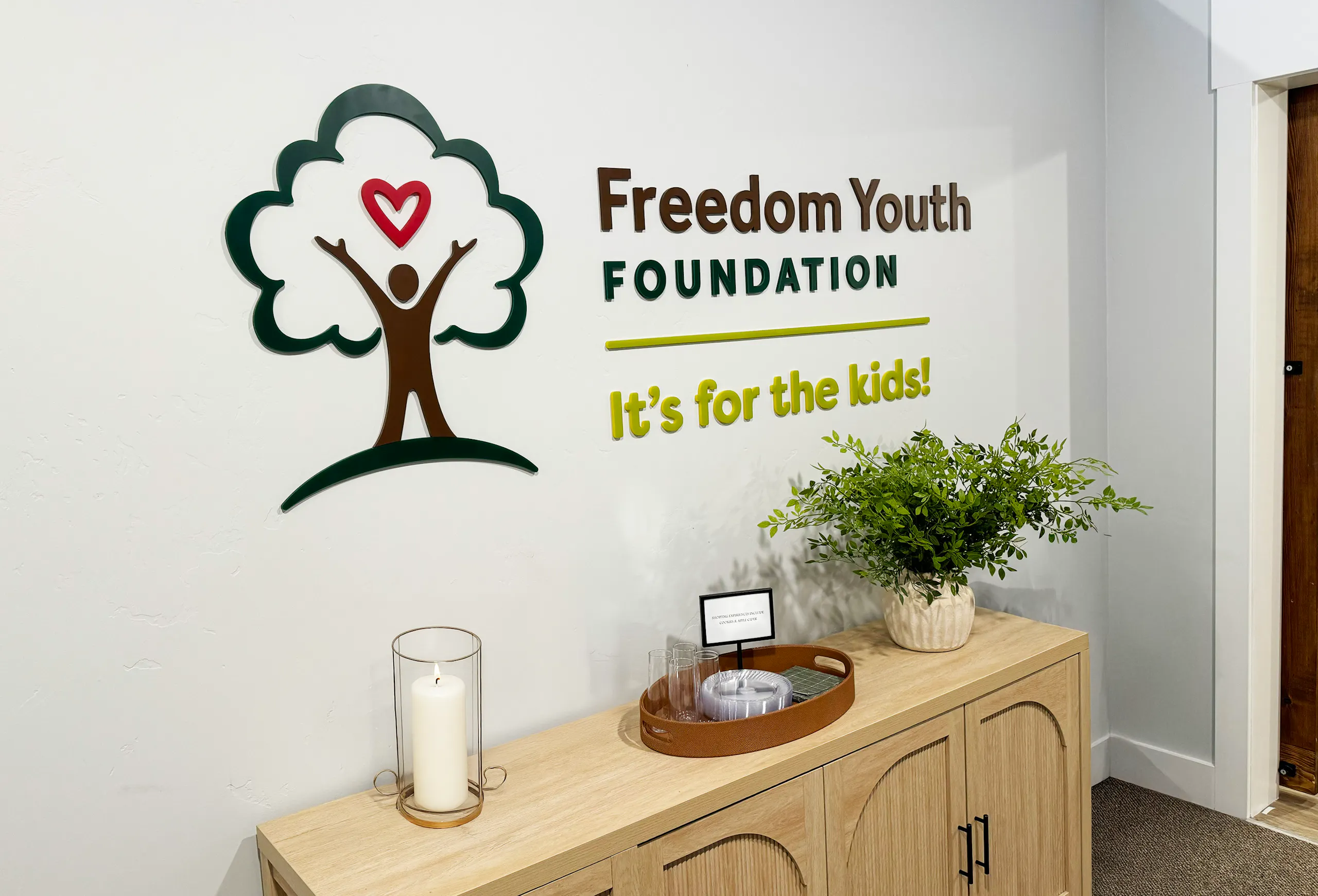 Freedom Youth Foundation office entry