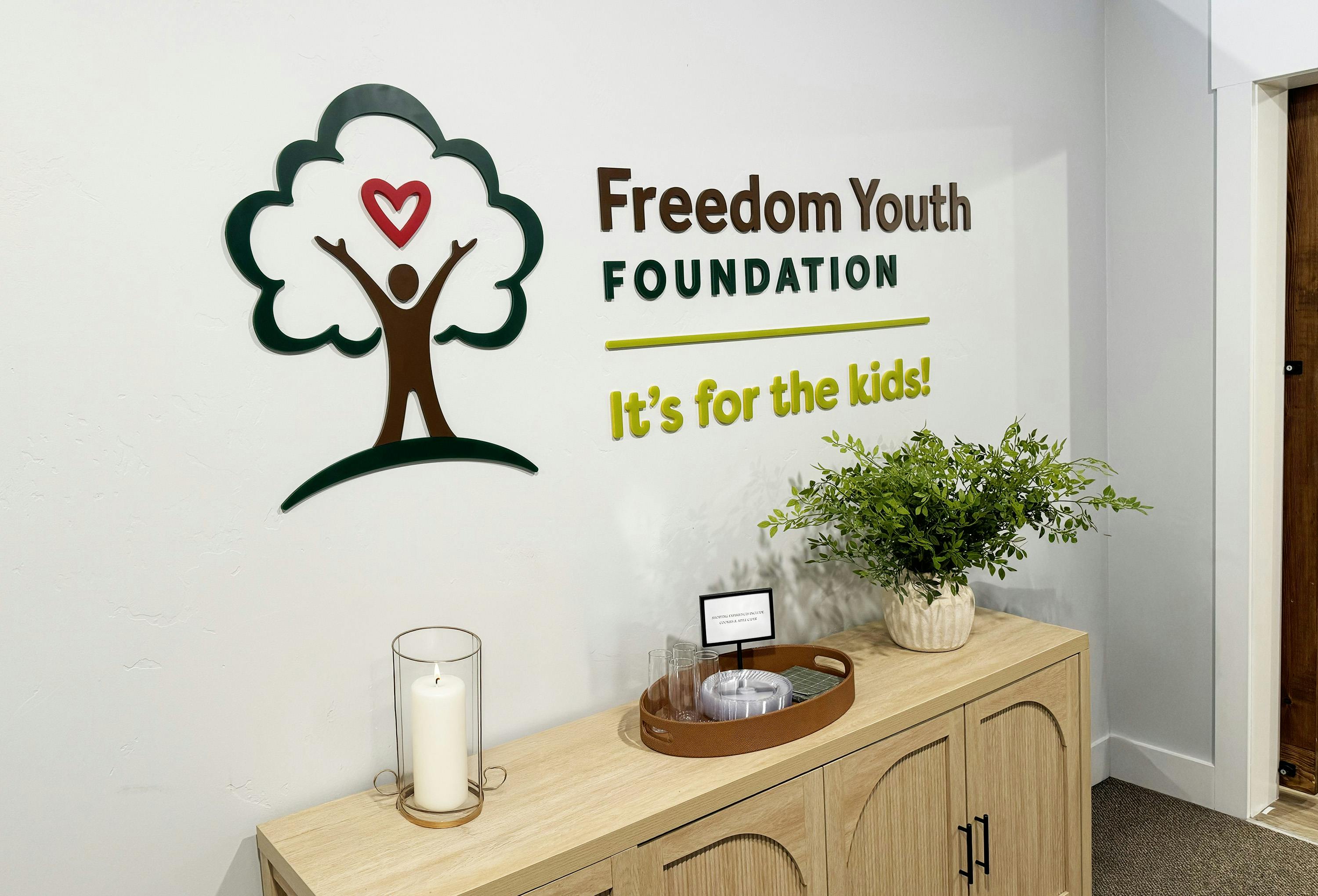 Freedom Youth Foundation office entry