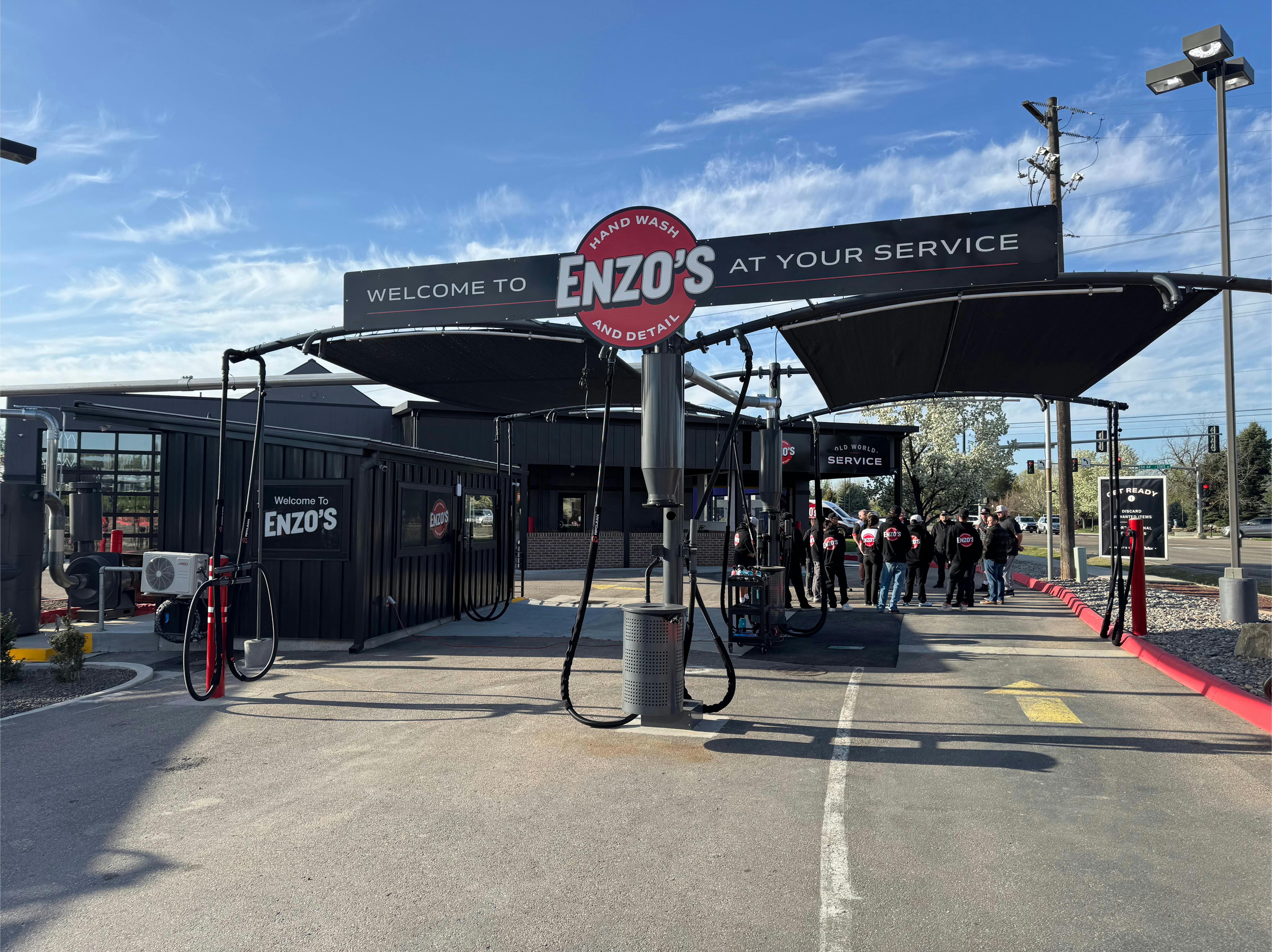 enzos wash stations