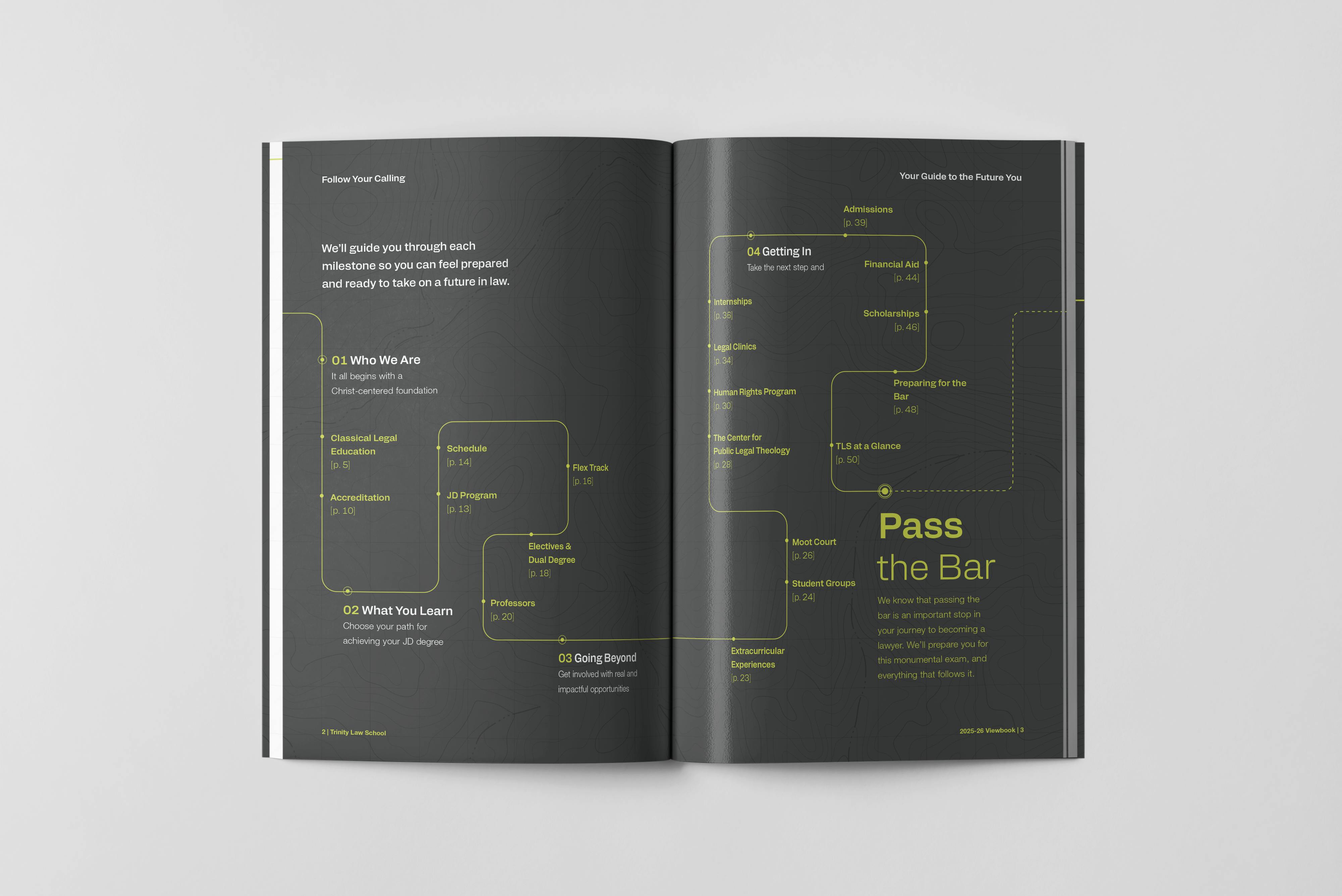 brochure spread