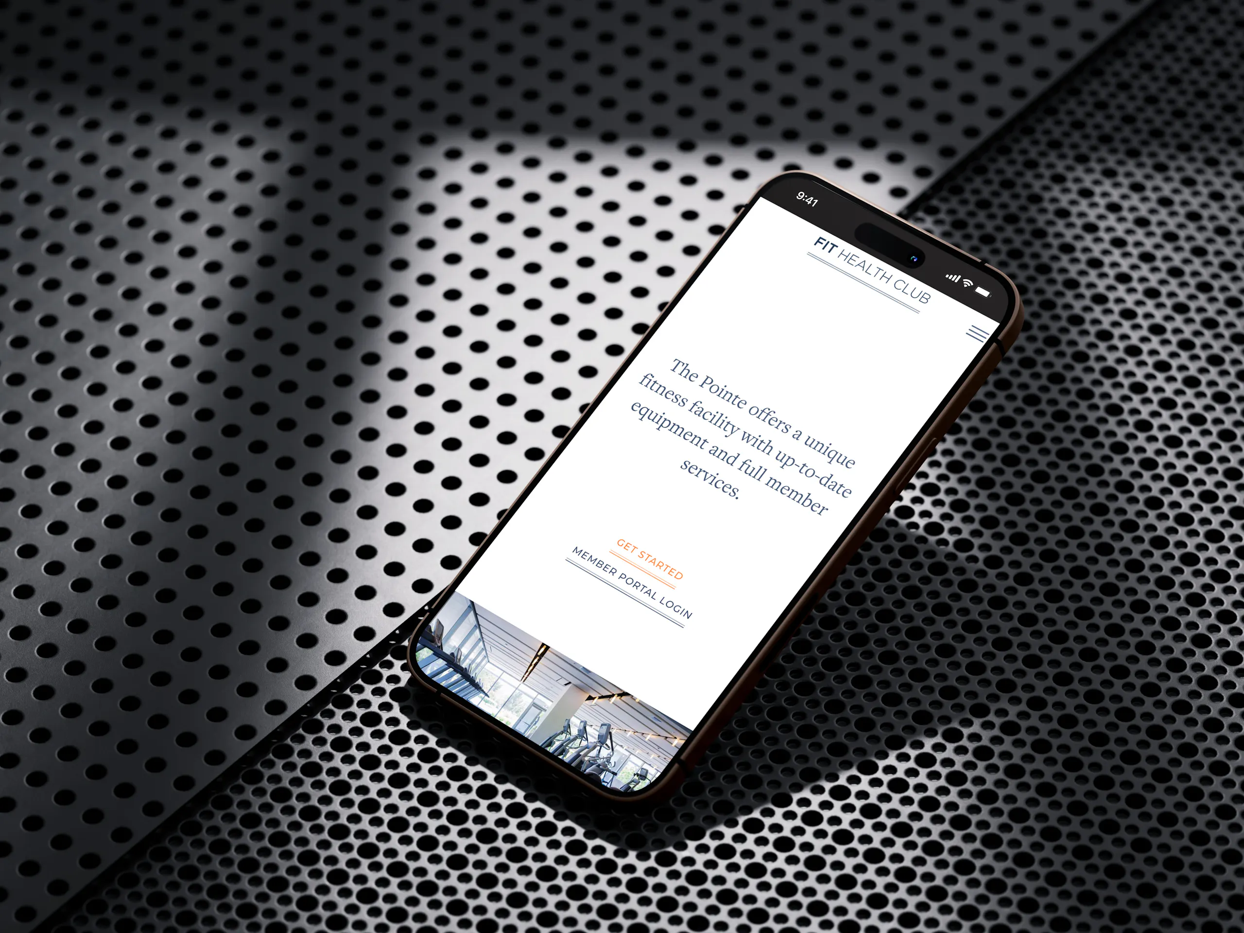 website on iphone
