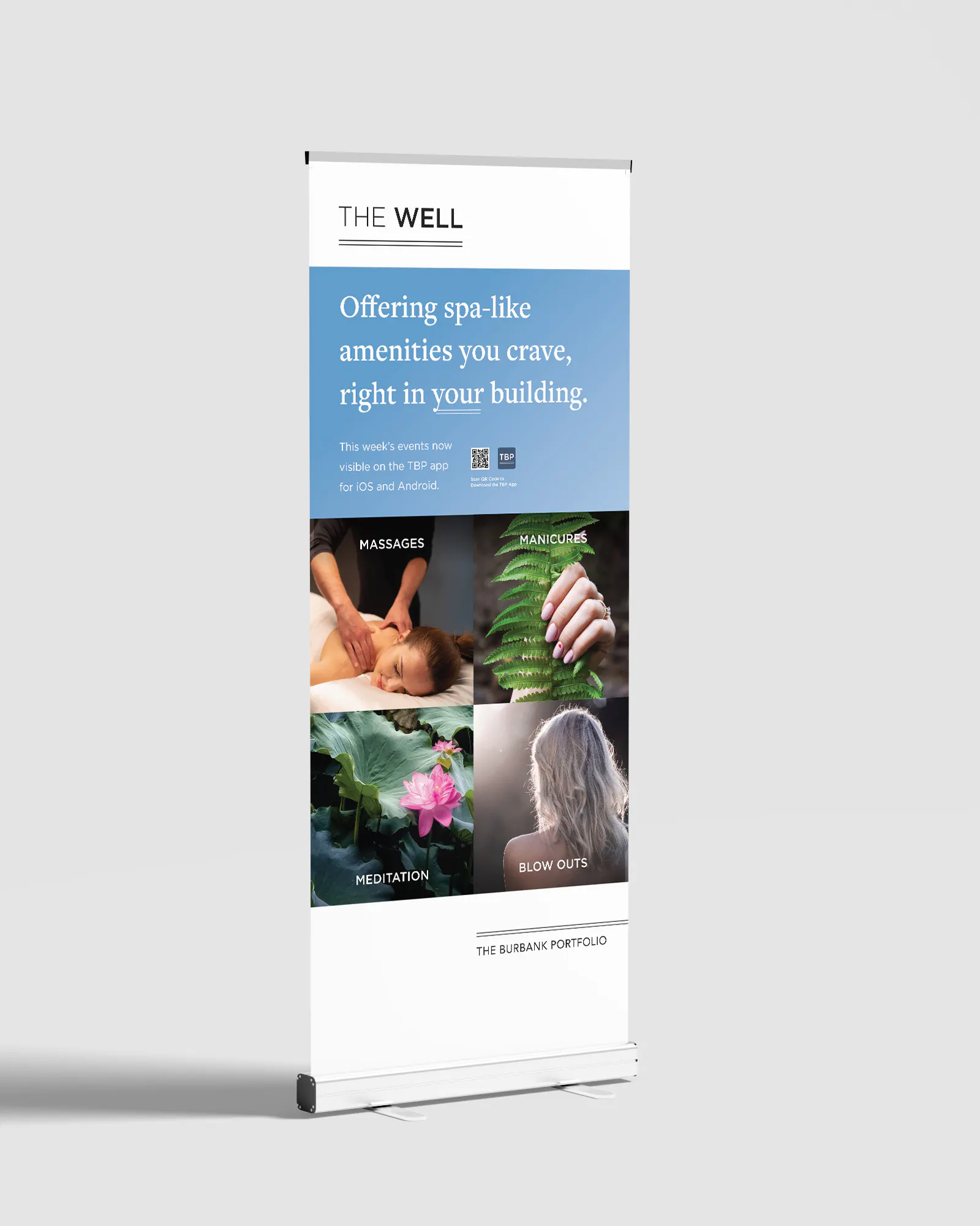 standing banner