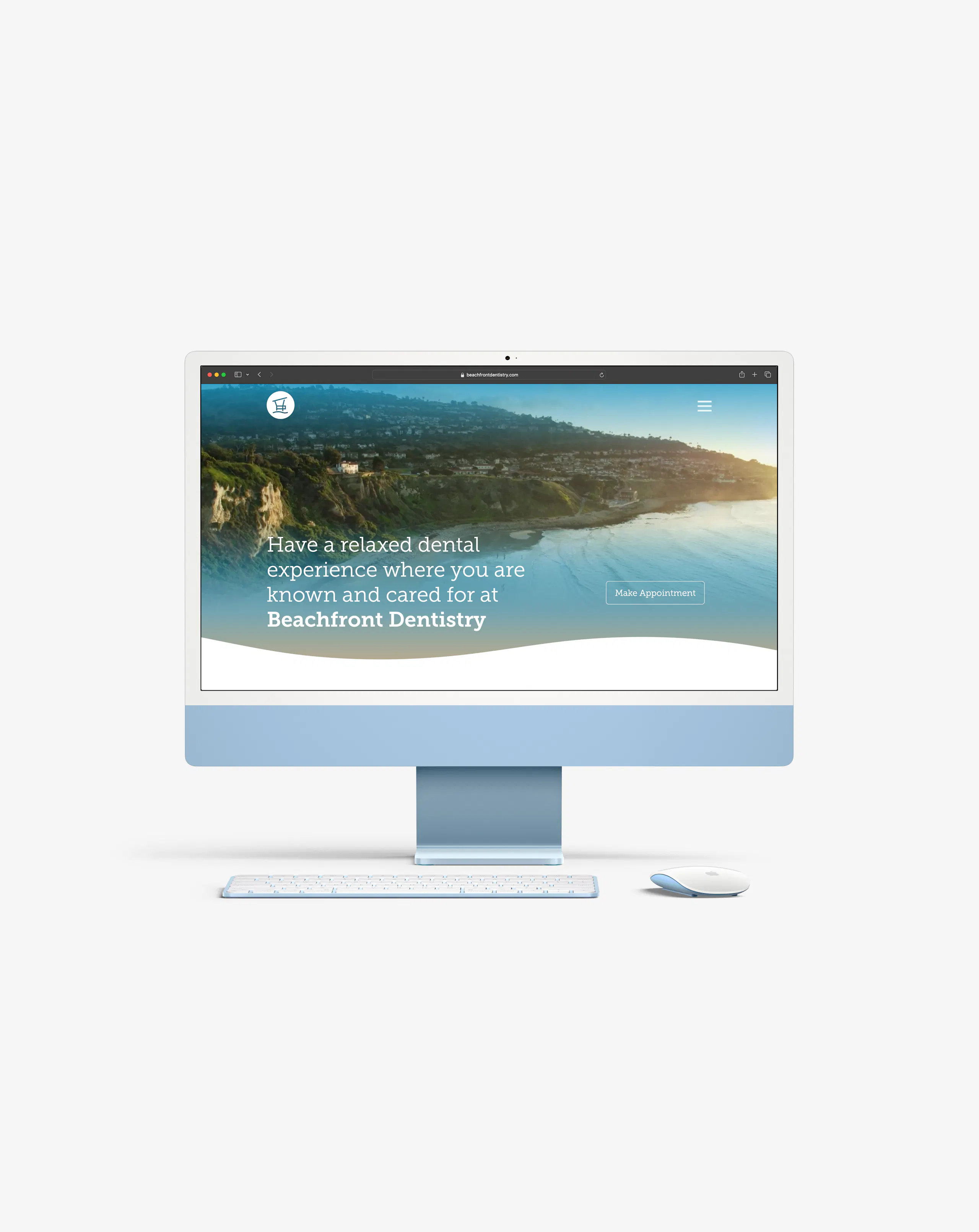 website on imac